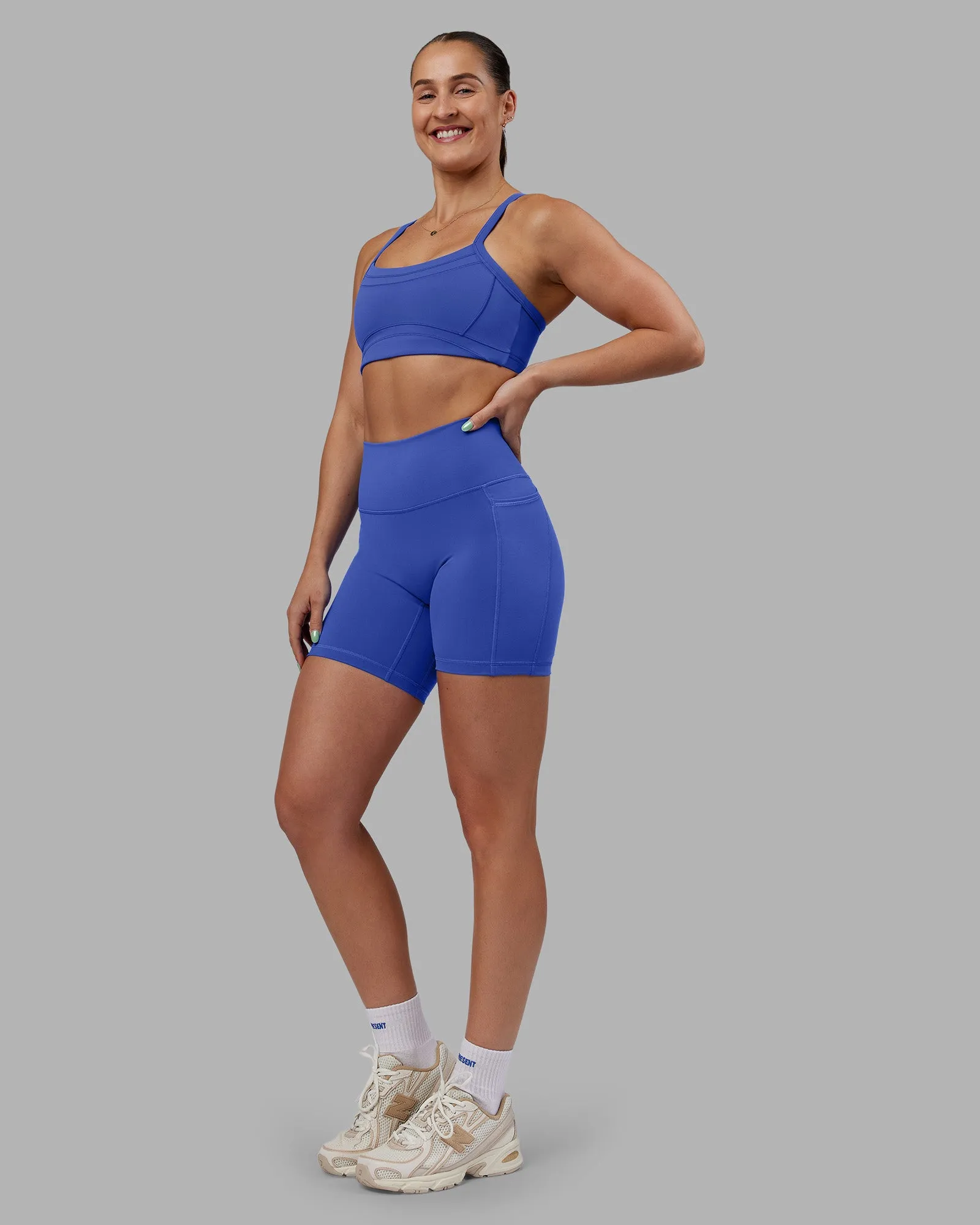 Abs Ignite Sports Bra - Power Cobalt sold by LSKD product image thumbnail 3