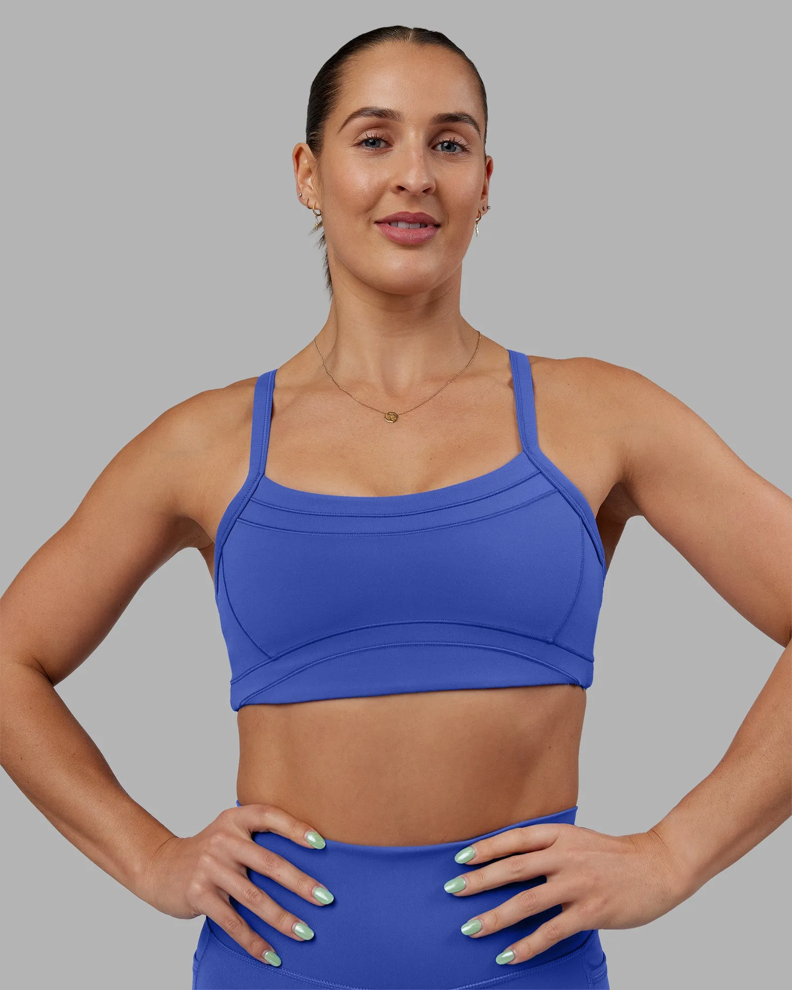 Abs Ignite Sports Bra - Power Cobalt sold by LSKD product image thumbnail 2
