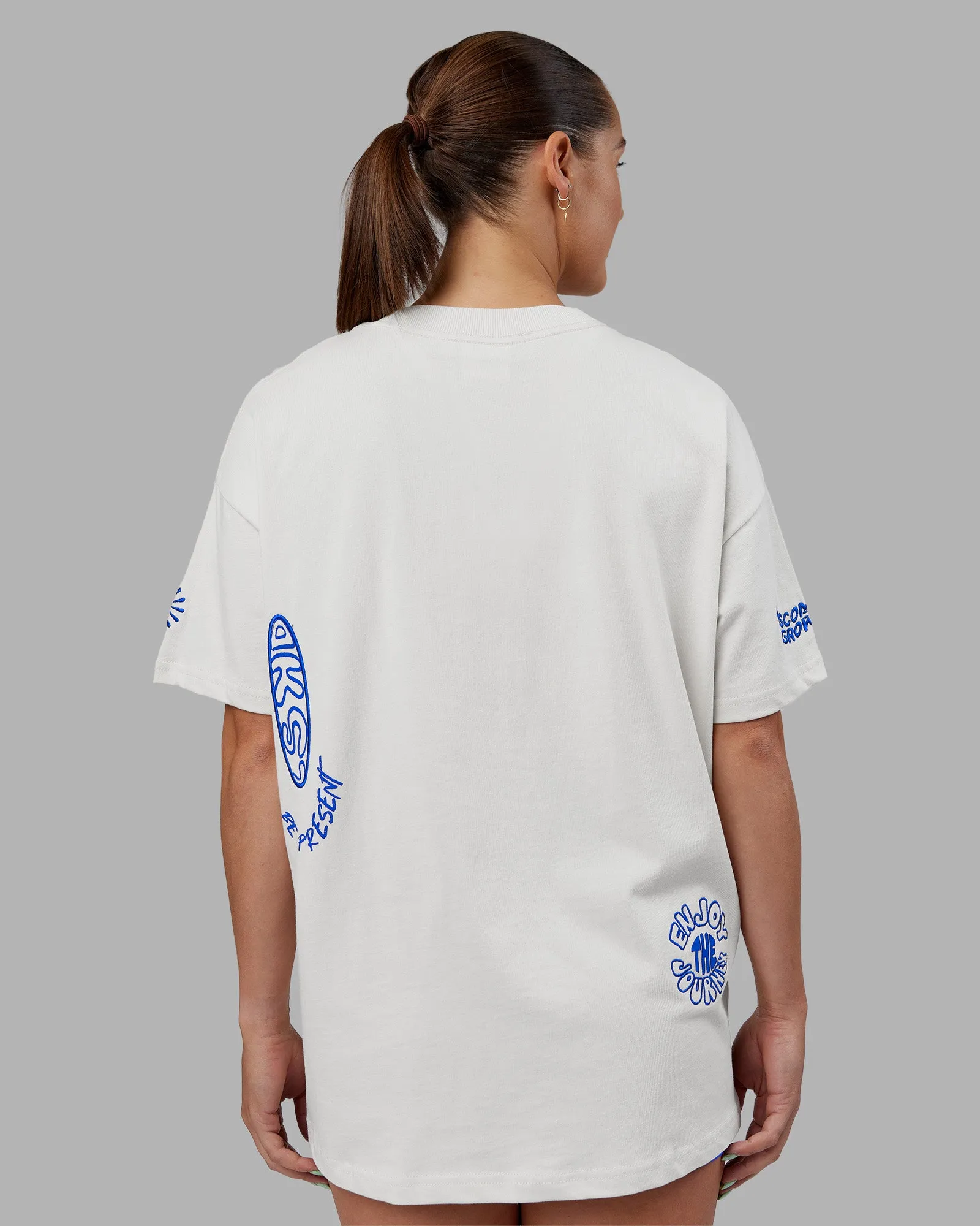 Abs If Not Now When Heavyweight Oversized Tee - Vaporous Gray sold by LSKD product image thumbnail 3