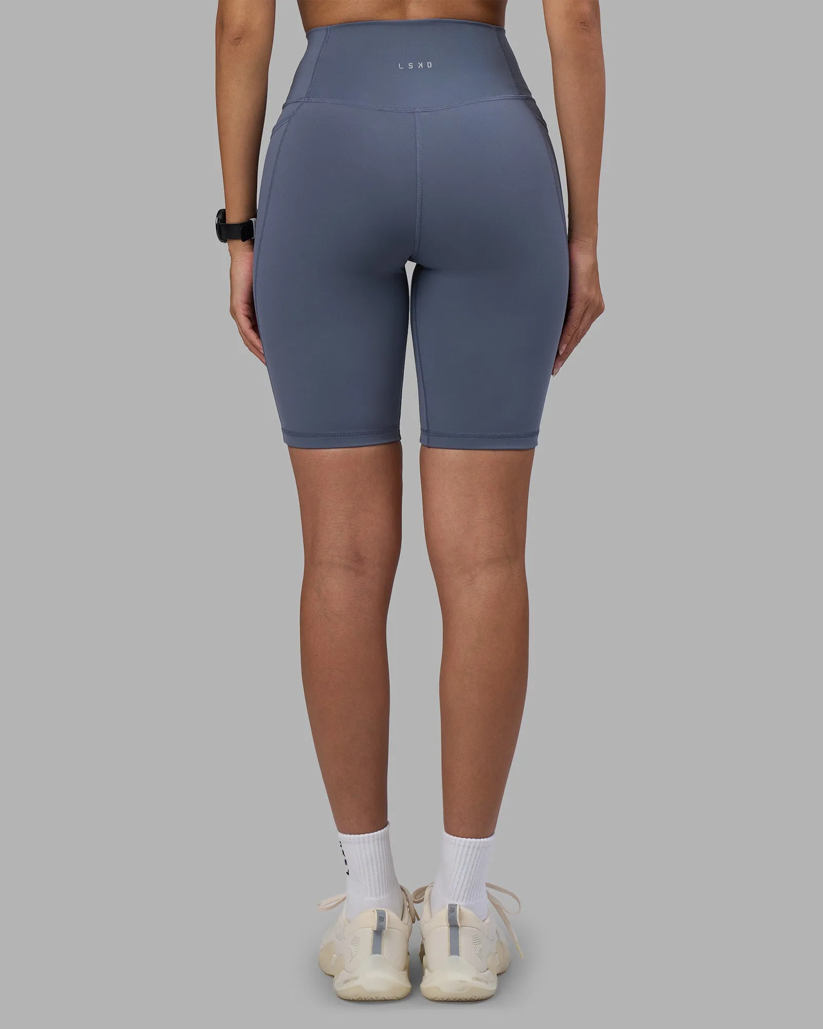 Fusion Ultra High-Rise 9" Short Pockets - Night Shadow sold by LSKD product image thumbnail 4