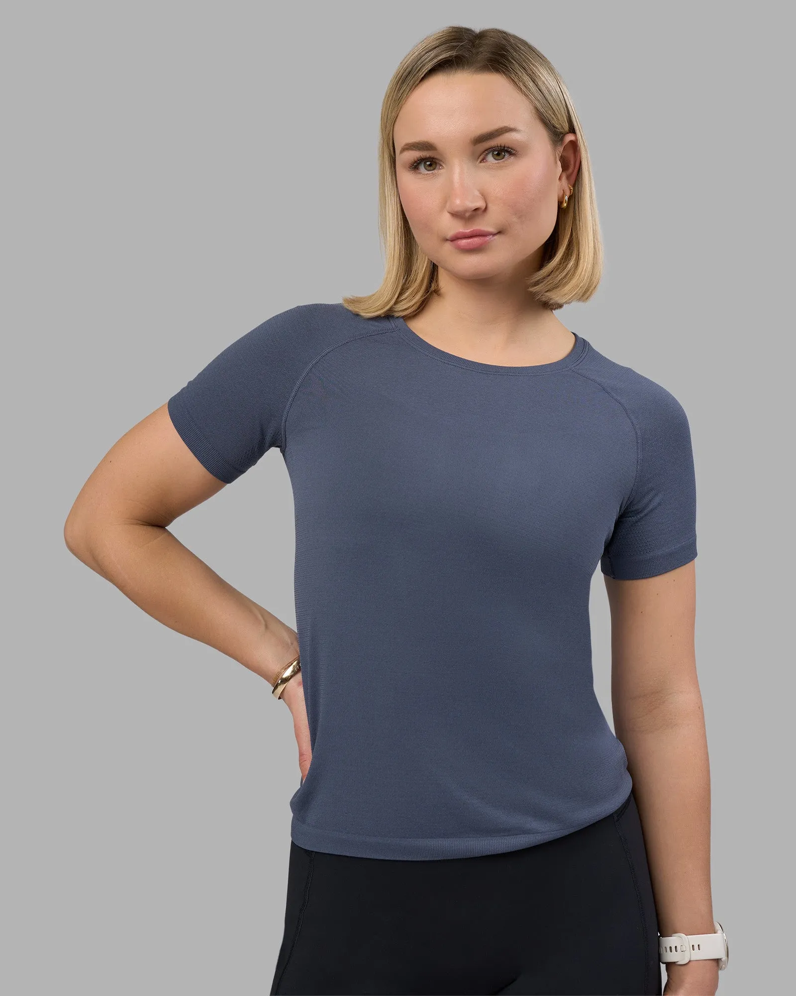 AeroFLX+ Seamless Tee - Night Shadow/Night Shadow sold by LSKD