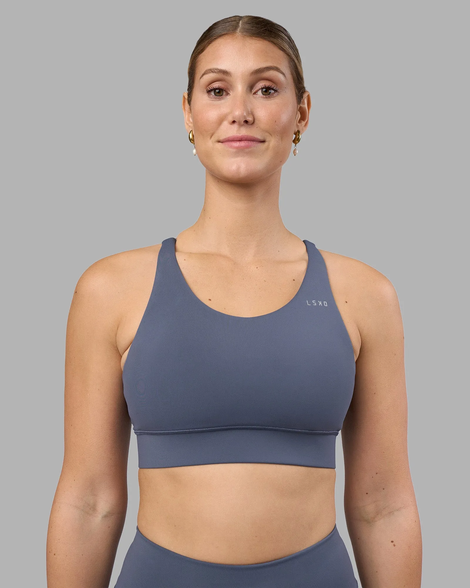 Accelerate Sports Bra - Night Shadow sold by LSKD