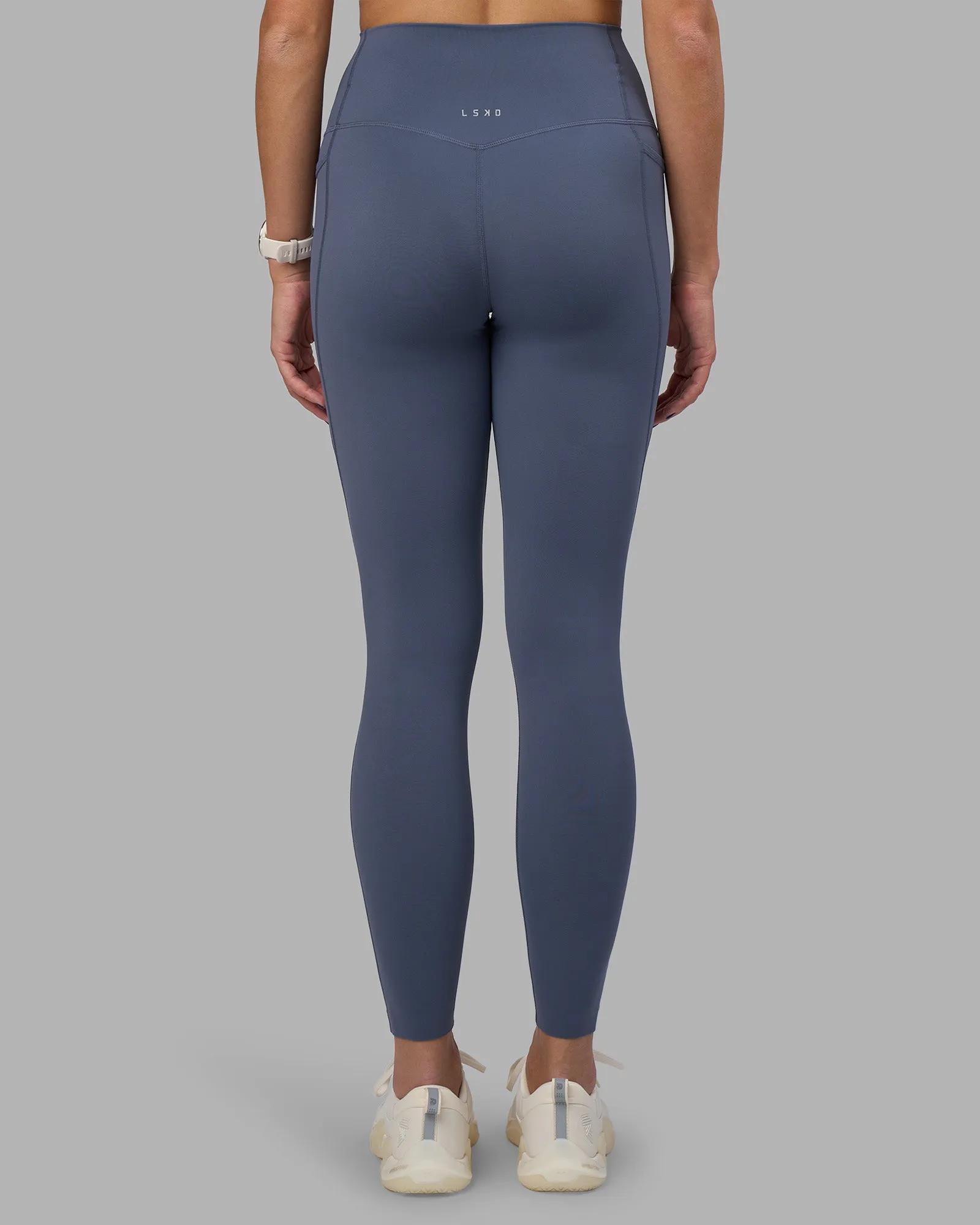 Elixir Ultra High-Rise Full Length Legging Pockets - Night Shadow sold by LSKD product image thumbnail 4