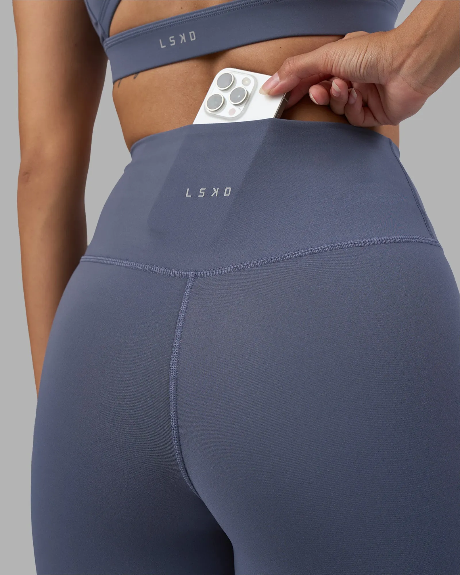 Fusion Ultra High-Rise 7/8 Legging - Night Shadow sold by LSKD product image thumbnail 2