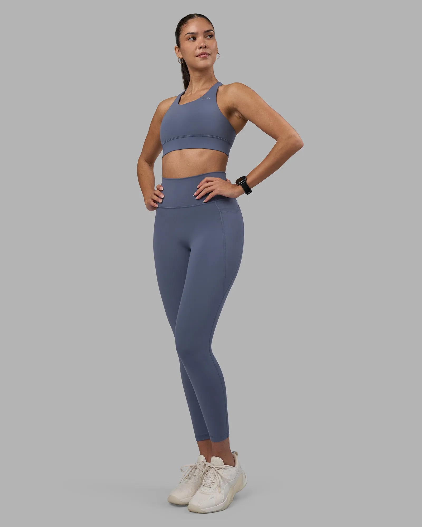 Fusion Ultra High-Rise 7/8 Legging Pockets - Night Shadow sold by LSKD