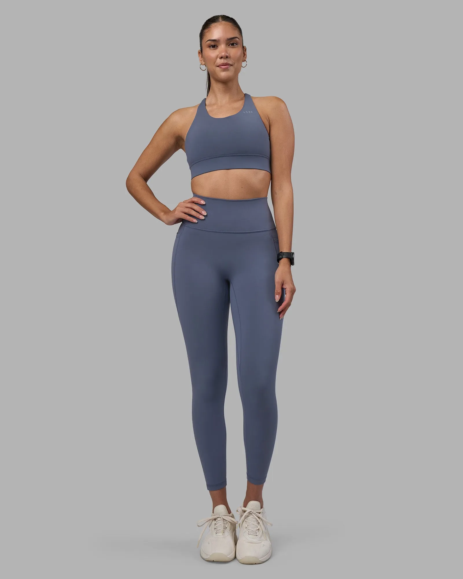 Fusion Ultra High-Rise 7/8 Legging Pockets - Night Shadow sold by LSKD product image thumbnail 5