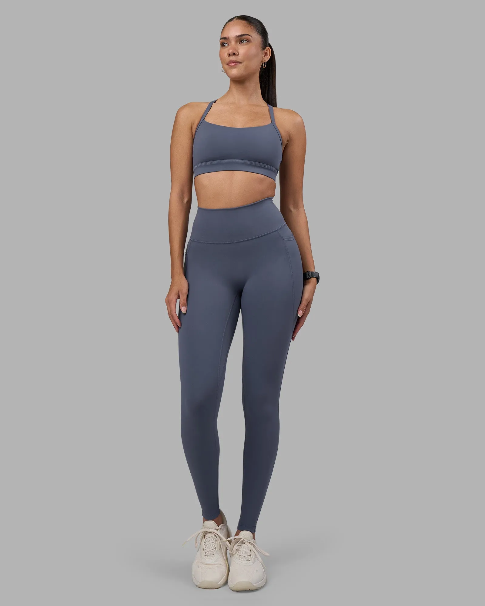 Fusion Ultra High-Rise Full Length Legging Pockets - Night Shadow sold by LSKD product image thumbnail 2