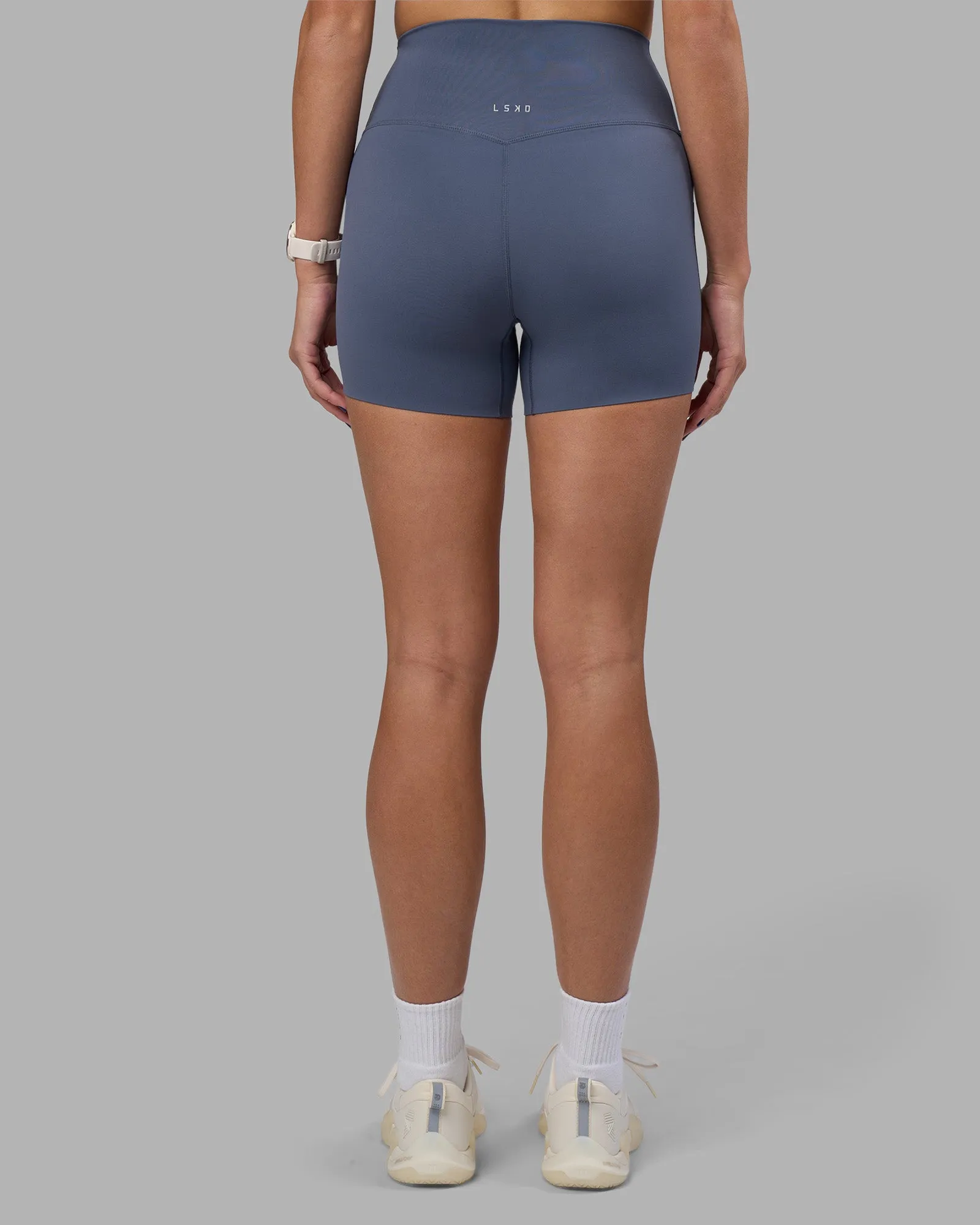 Elixir Ultra High-Rise 4" Short - Night Shadow sold by LSKD product image thumbnail 4