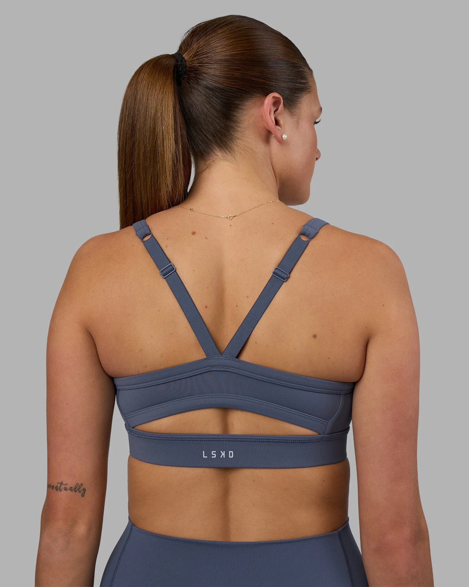 Momentum Sports Bra - Night Shadow sold by LSKD product image thumbnail 5