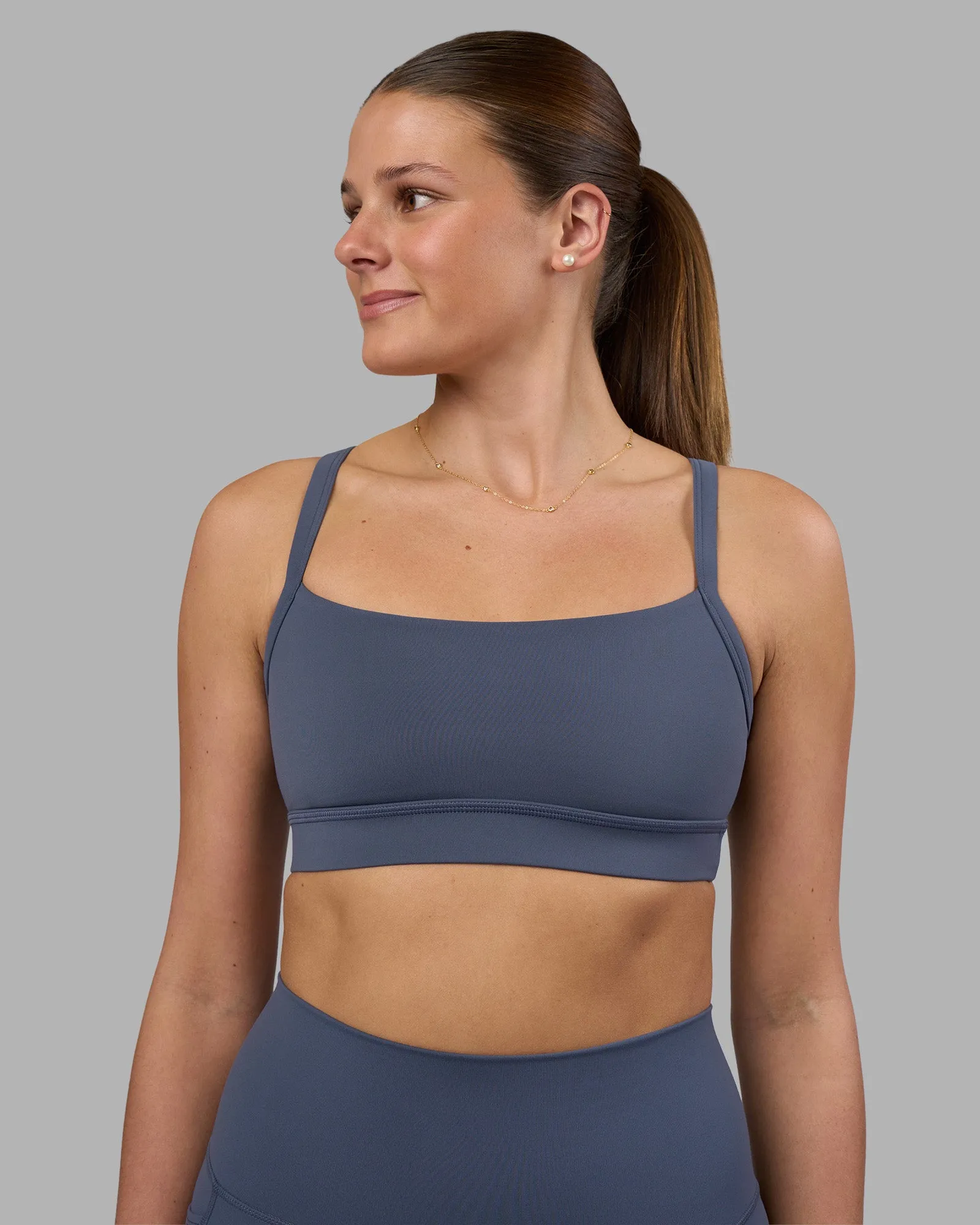 Momentum Sports Bra - Night Shadow sold by LSKD