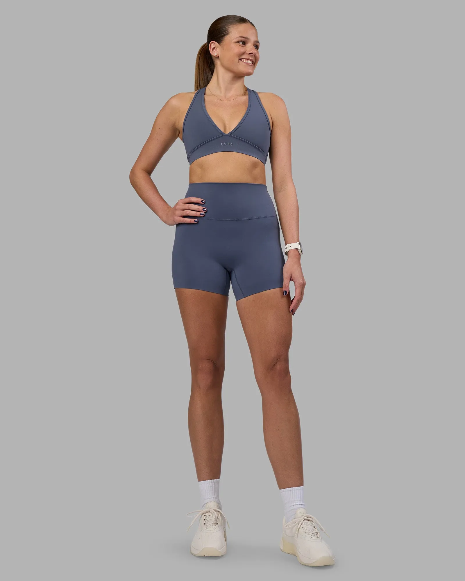 Stamina Sports Bra - Night Shadow sold by LSKD product image thumbnail 5