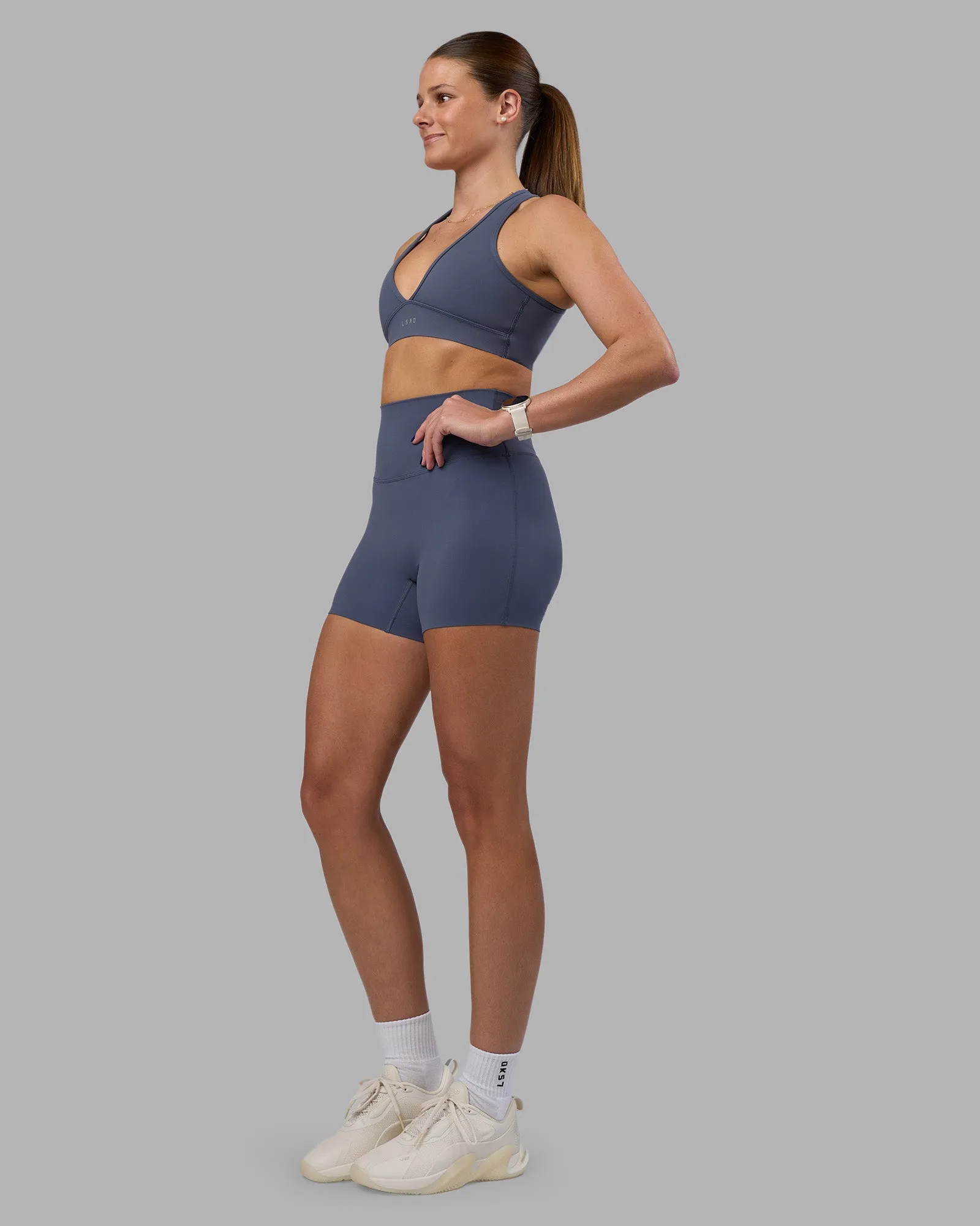 Stamina Sports Bra - Night Shadow sold by LSKD product image thumbnail 3