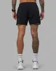 Hybrid 5" Short - Black-Reflective sold by LSKD