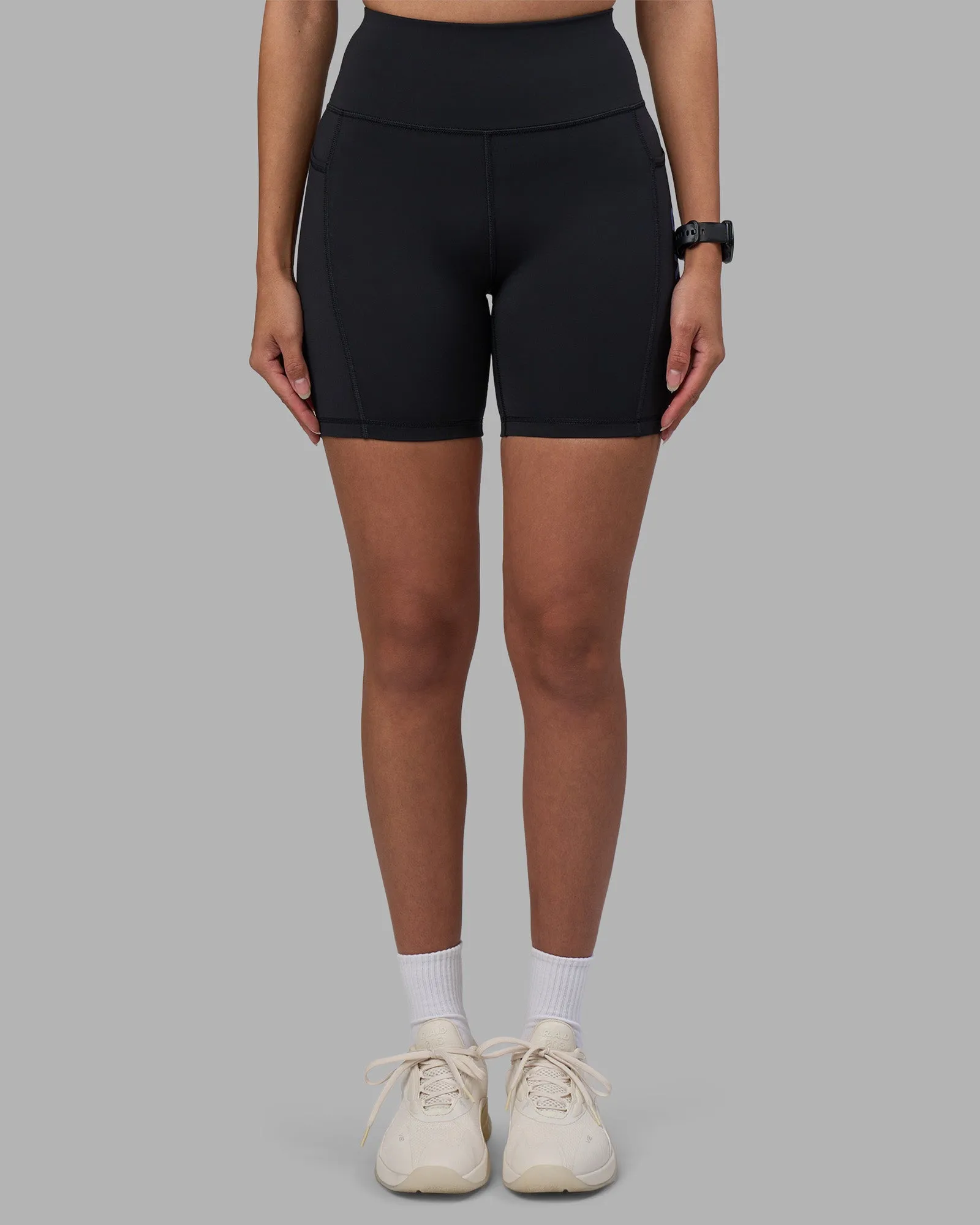 Rep Ultra High-Rise 6" Short Pockets - Black-Power Cobalt sold by LSKD product image thumbnail 3