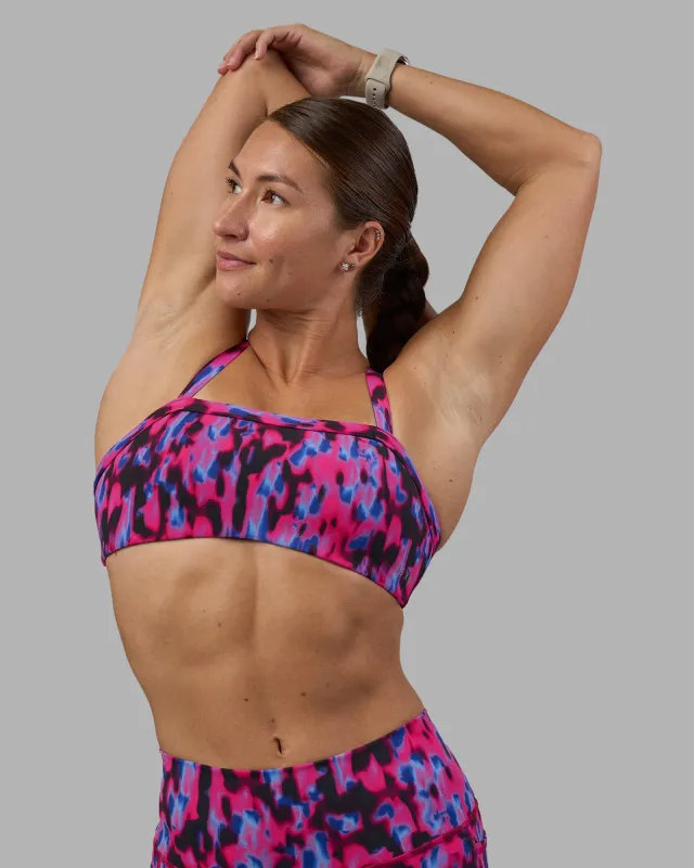 Inspired Sports Bra - Pink Luminous sold by LSKD
