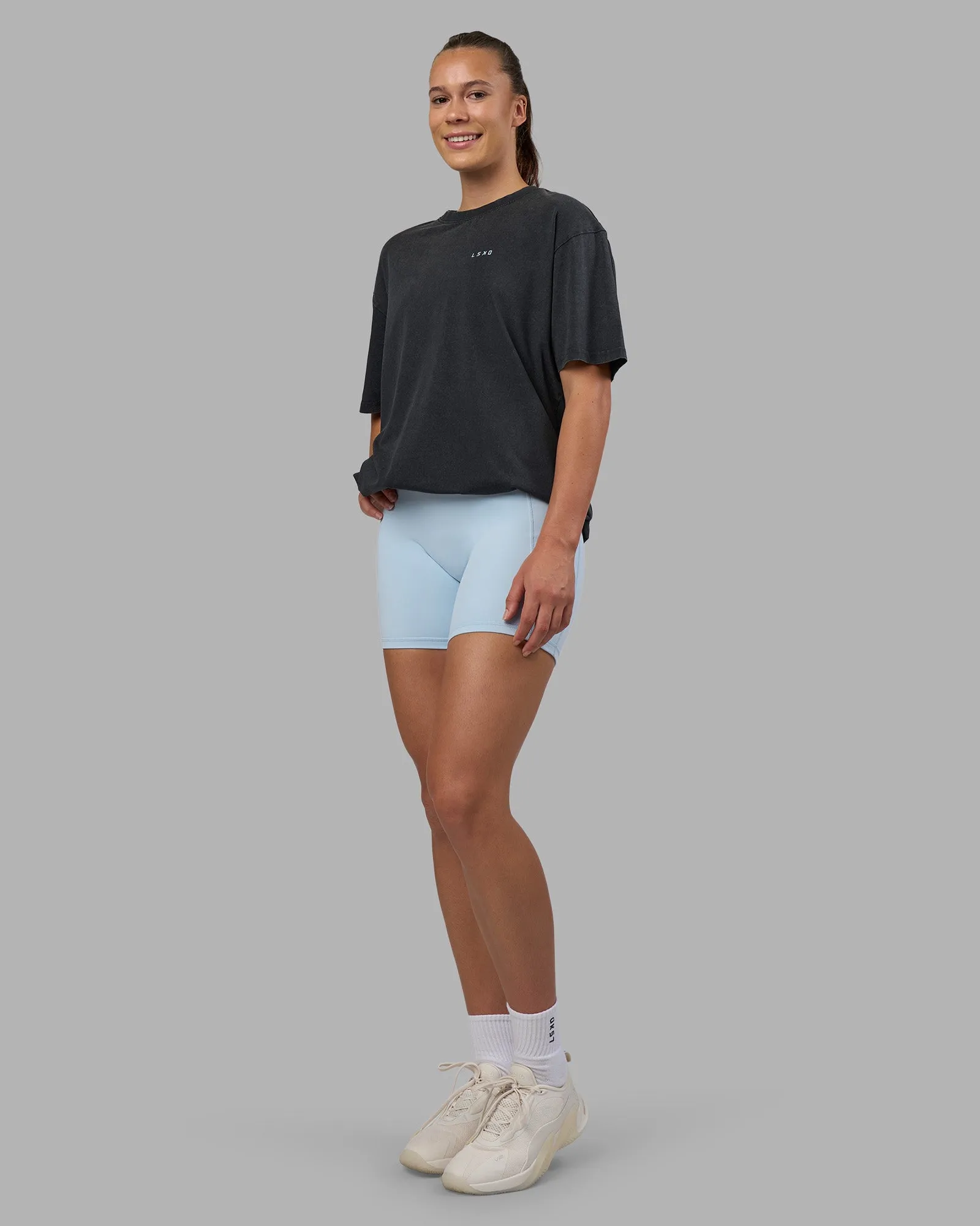 Cali FLXCotton Oversized Tee - Black Washed sold by LSKD product image thumbnail 5