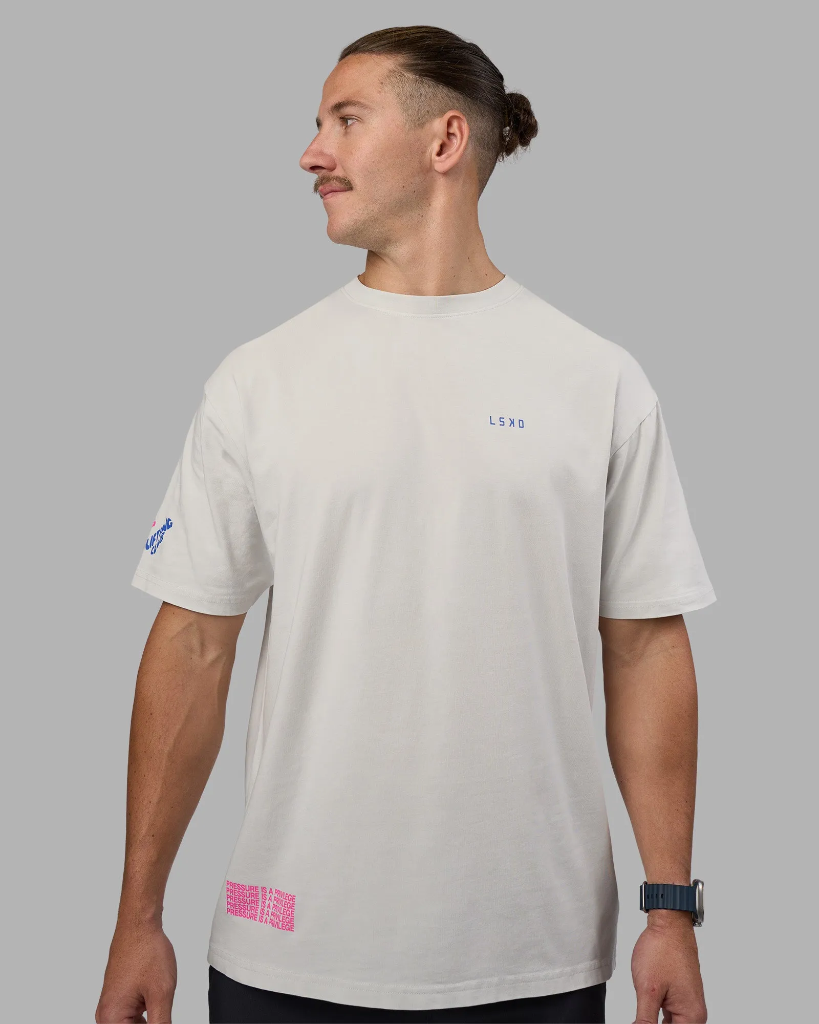 Cali FLXCotton Oversized Tee - Digital Mist Washed sold by LSKD product image thumbnail 4