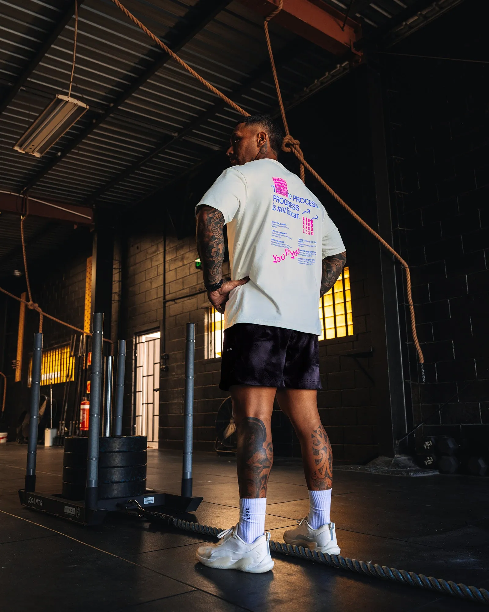 Cali FLXCotton Oversized Tee - Digital Mist Washed sold by LSKD product image thumbnail 2