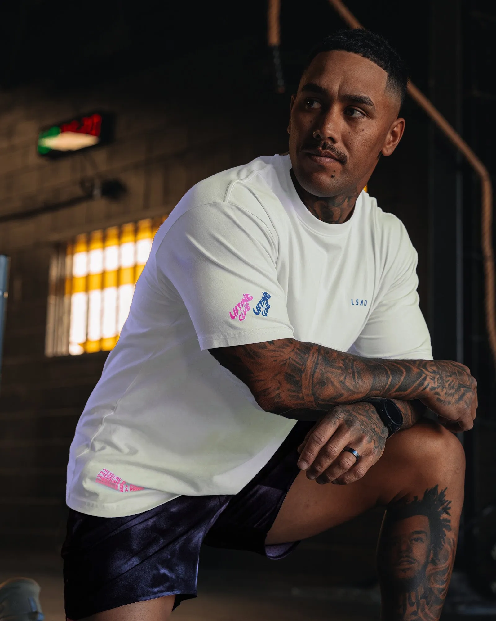 Cali FLXCotton Oversized Tee - Digital Mist Washed sold by LSKD product image thumbnail 5