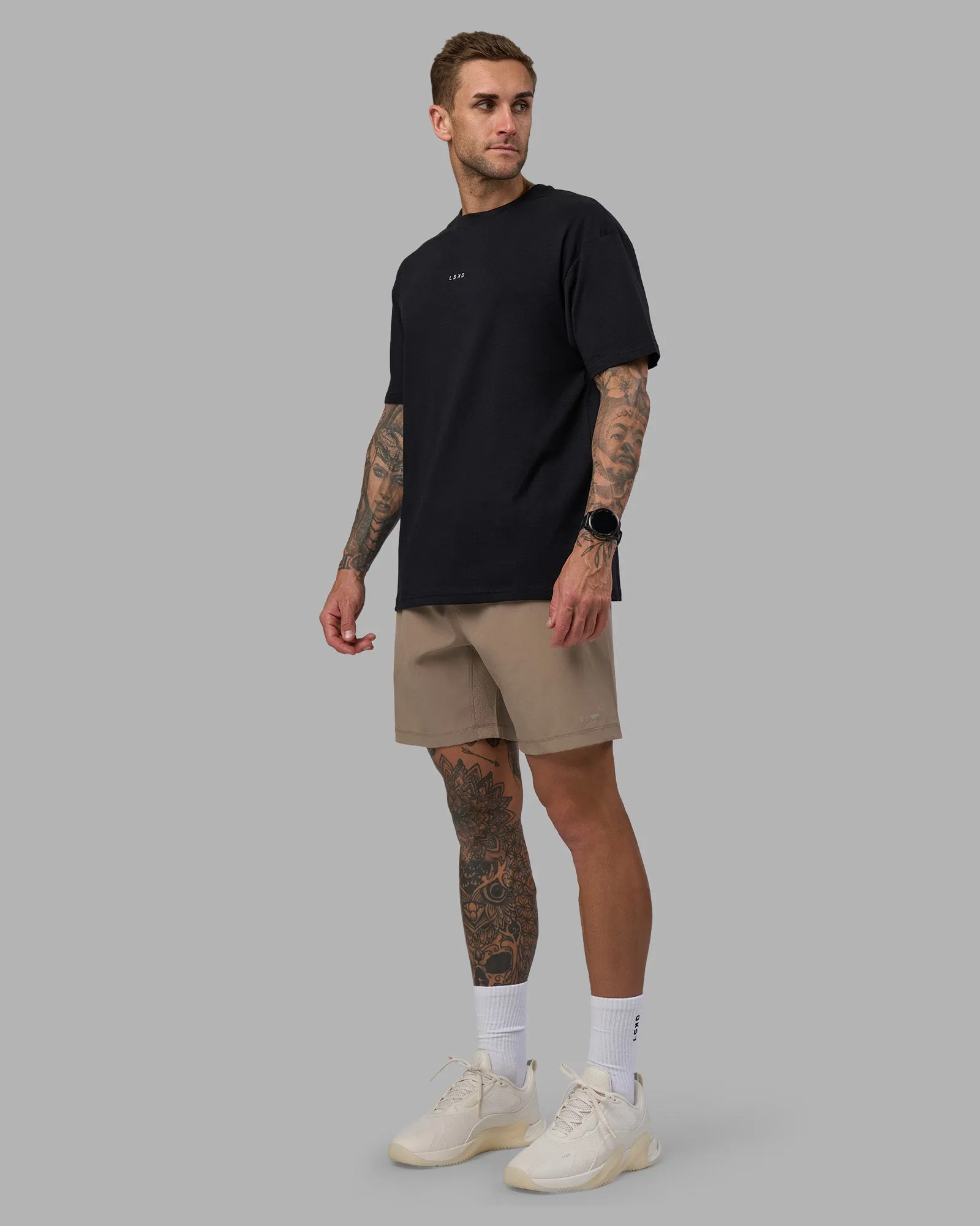 Rep 7'' Performance Short - Greige sold by LSKD product image thumbnail 3