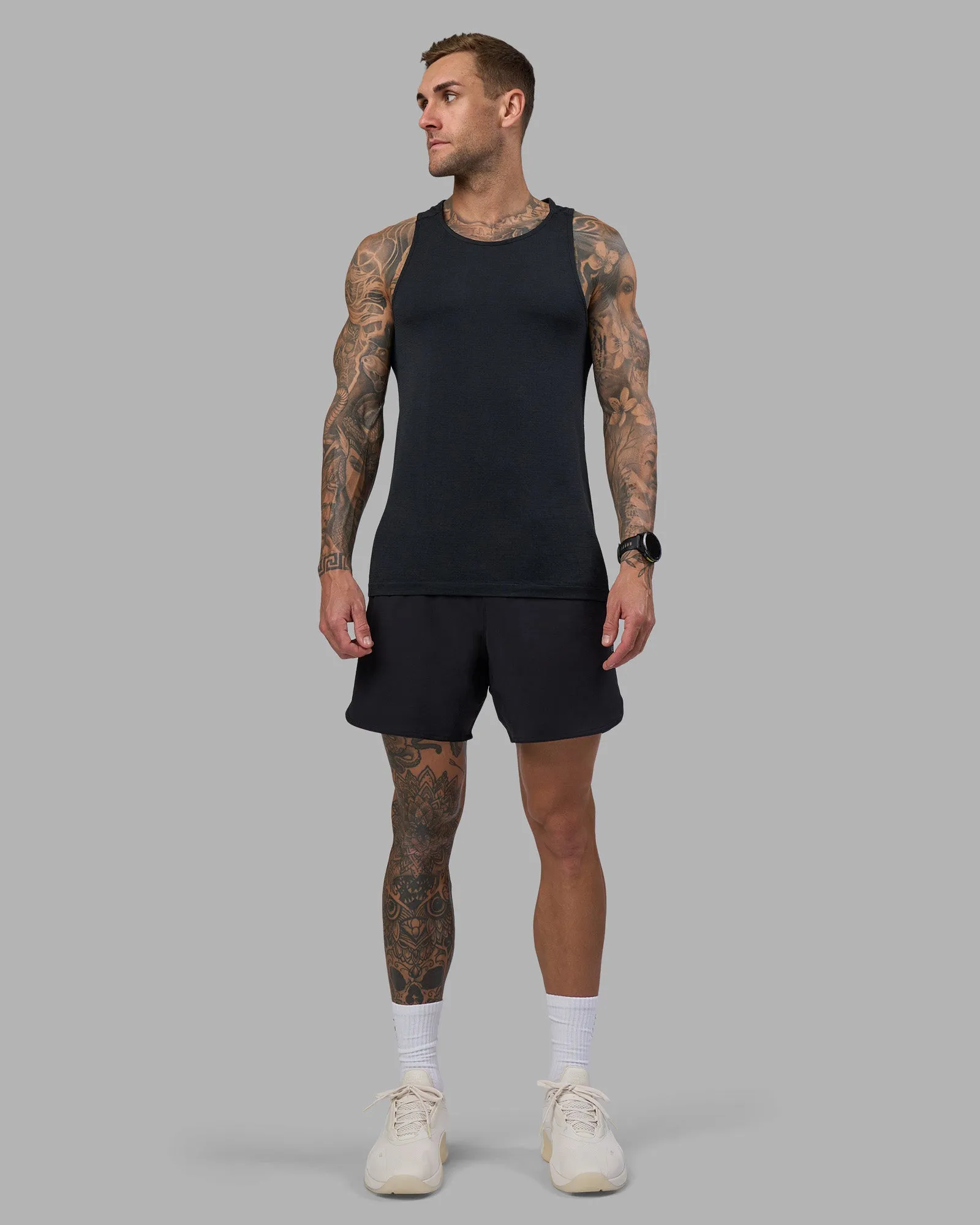 AeroFLX+ Seamless Tank - Black Marl sold by LSKD product image thumbnail 2
