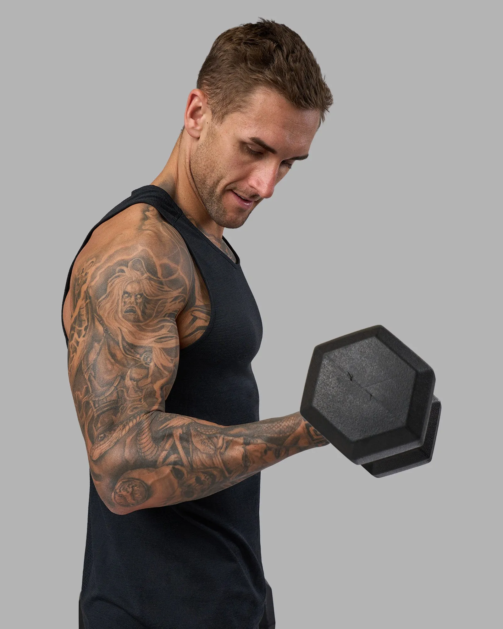 AeroFLX+ Seamless Tank - Black Marl sold by LSKD product image thumbnail 4