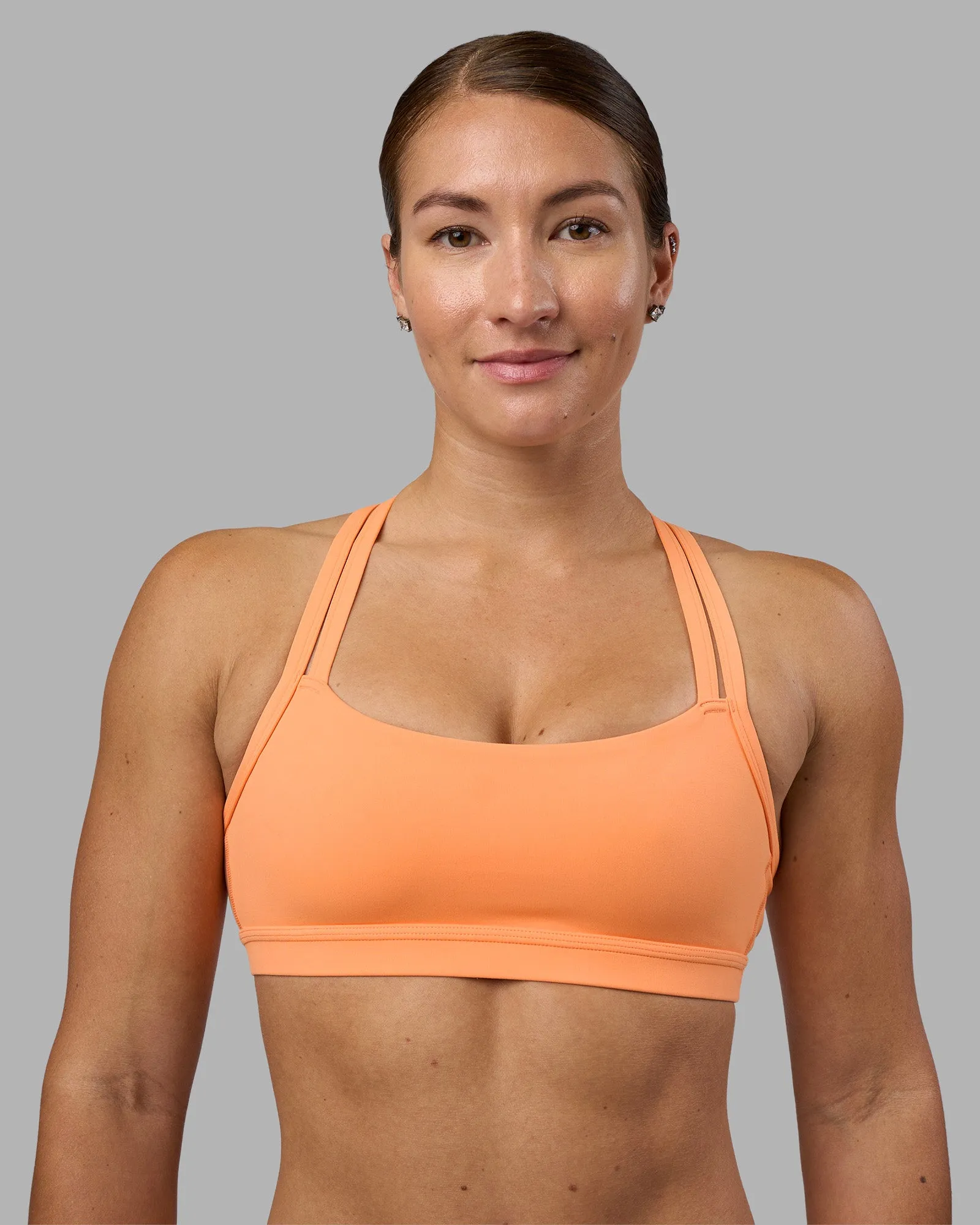 Velocity Sports Bra - Cantaloupe sold by LSKD product image thumbnail 2