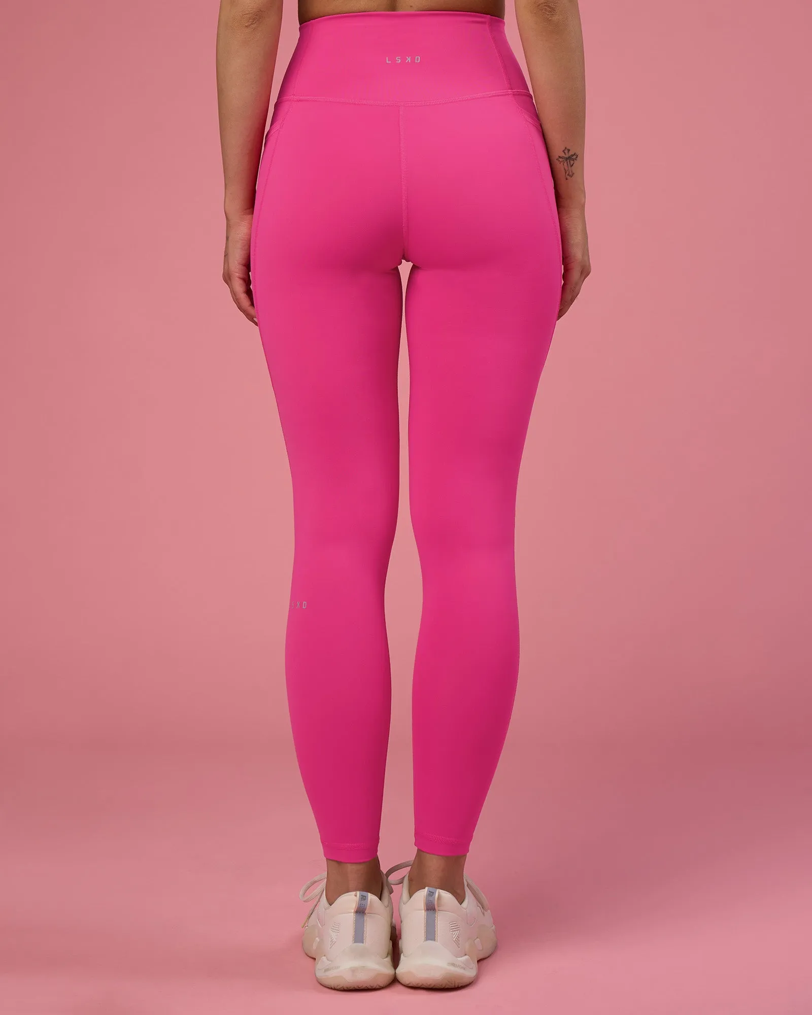 Fusion Ultra High-Rise Full Length Legging Pockets - Ultra Pink sold by LSKD product image thumbnail 3