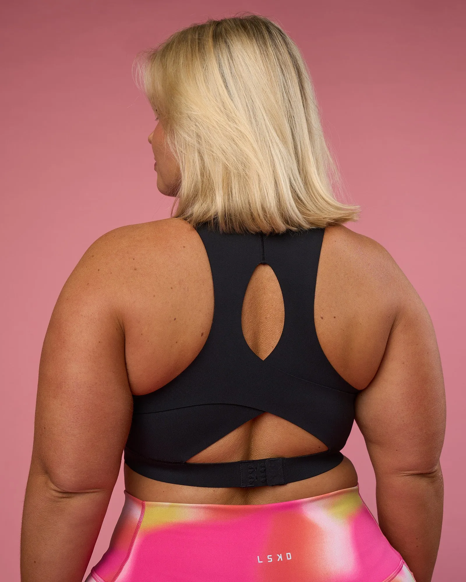 Fusion Sports Bra 2.0 - Black sold by LSKD product image thumbnail 5