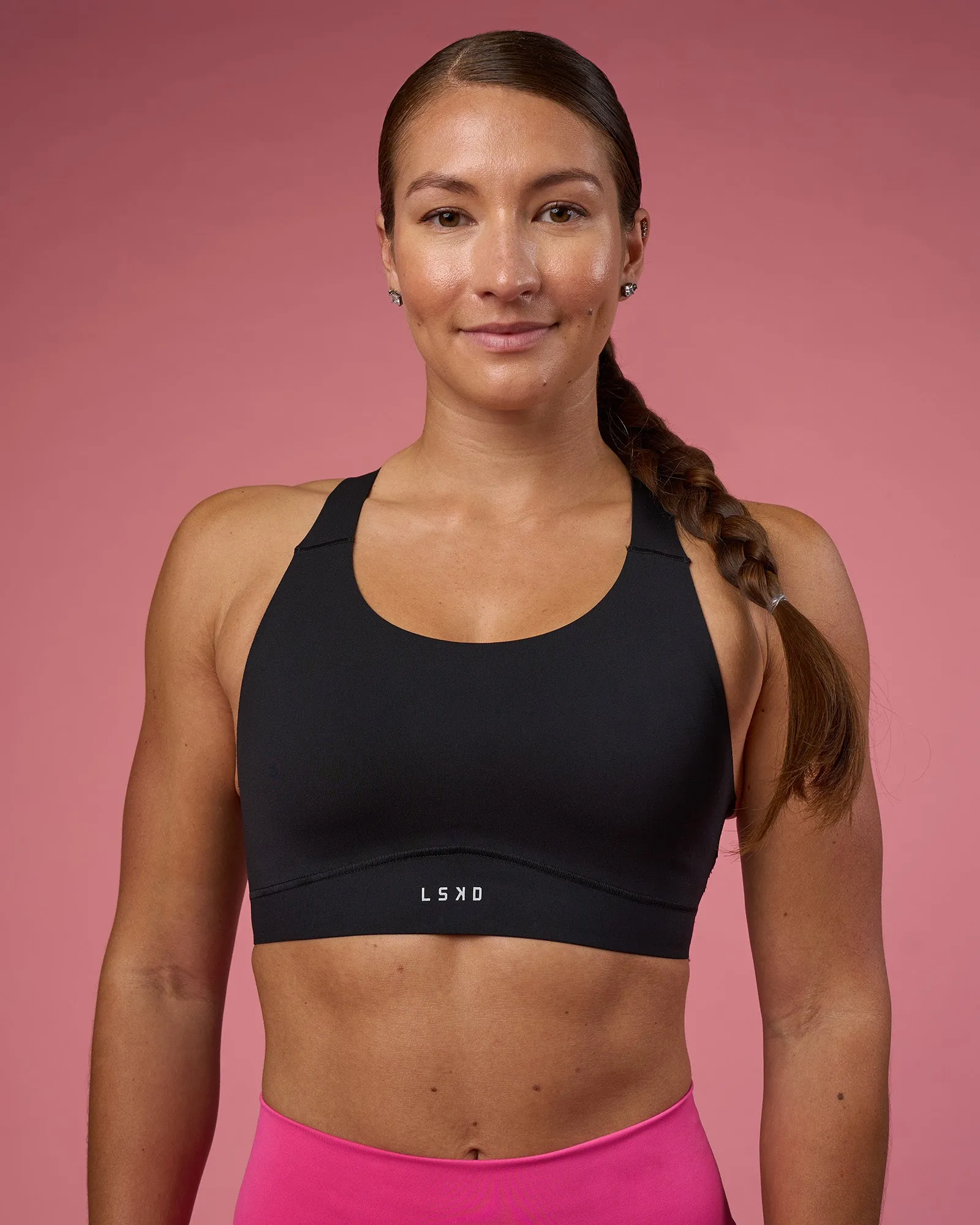 Fusion Sports Bra 2.0 - Black sold by LSKD product image thumbnail 3