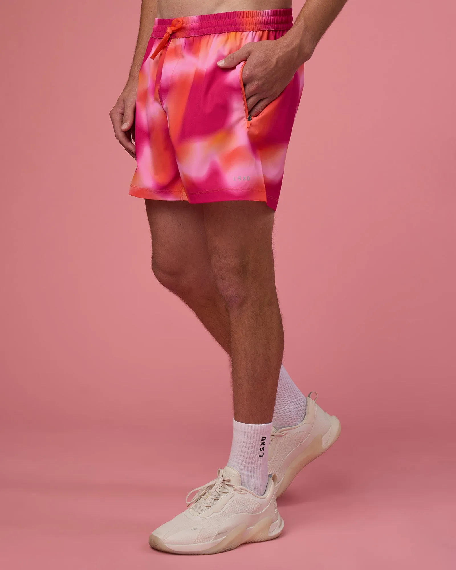 Rep 5" Performance Short - Pink Glow Print sold by LSKD