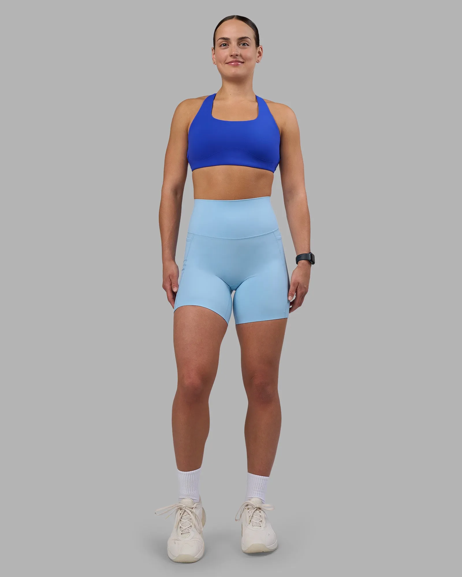 Aspire Sports Bra - Power Cobalt sold by LSKD product image thumbnail 5