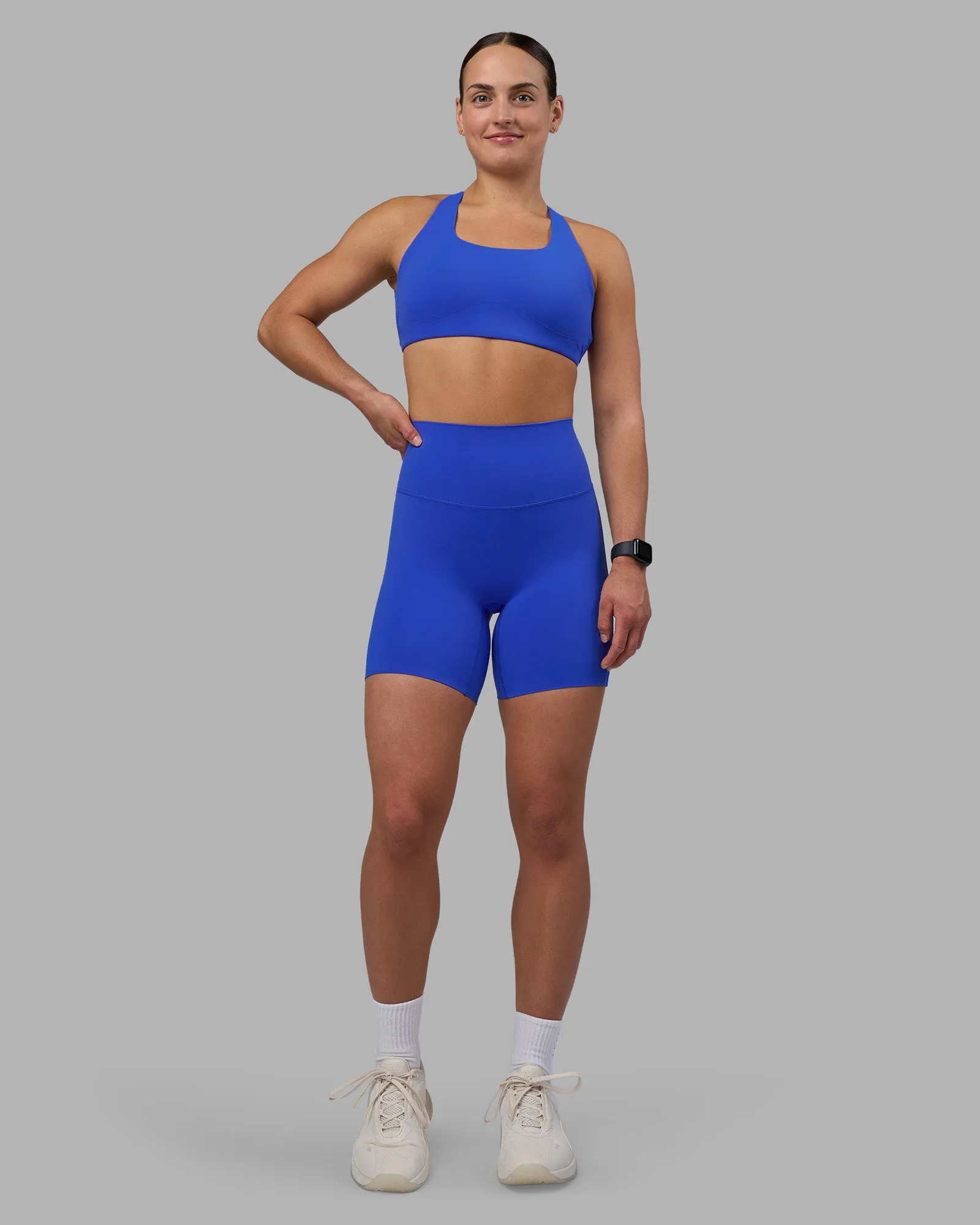 Elixir Ultra High-Rise 6" Short - Power Cobalt sold by LSKD