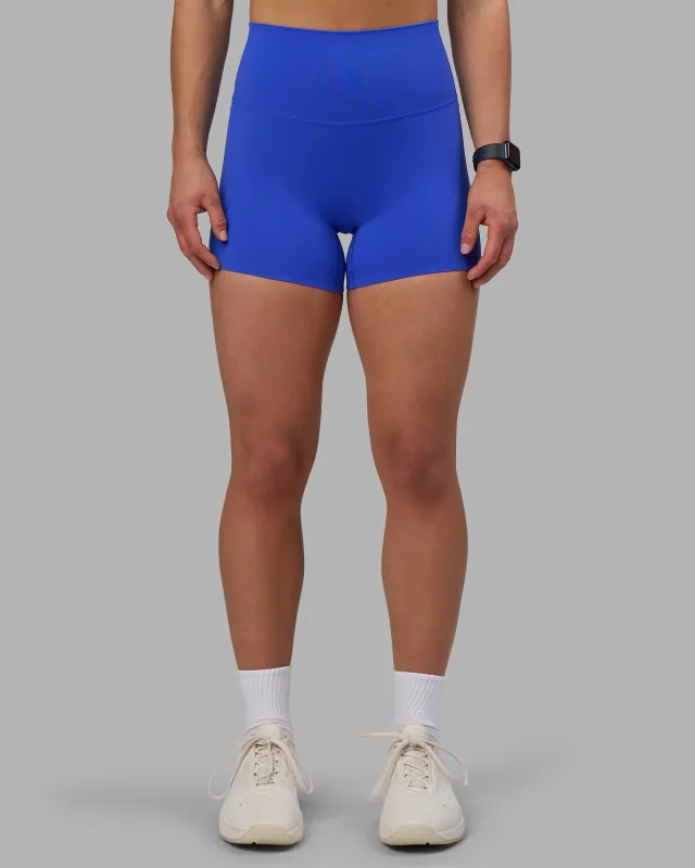 Elixir Ultra High-Rise 4" Short - Power Cobalt sold by LSKD