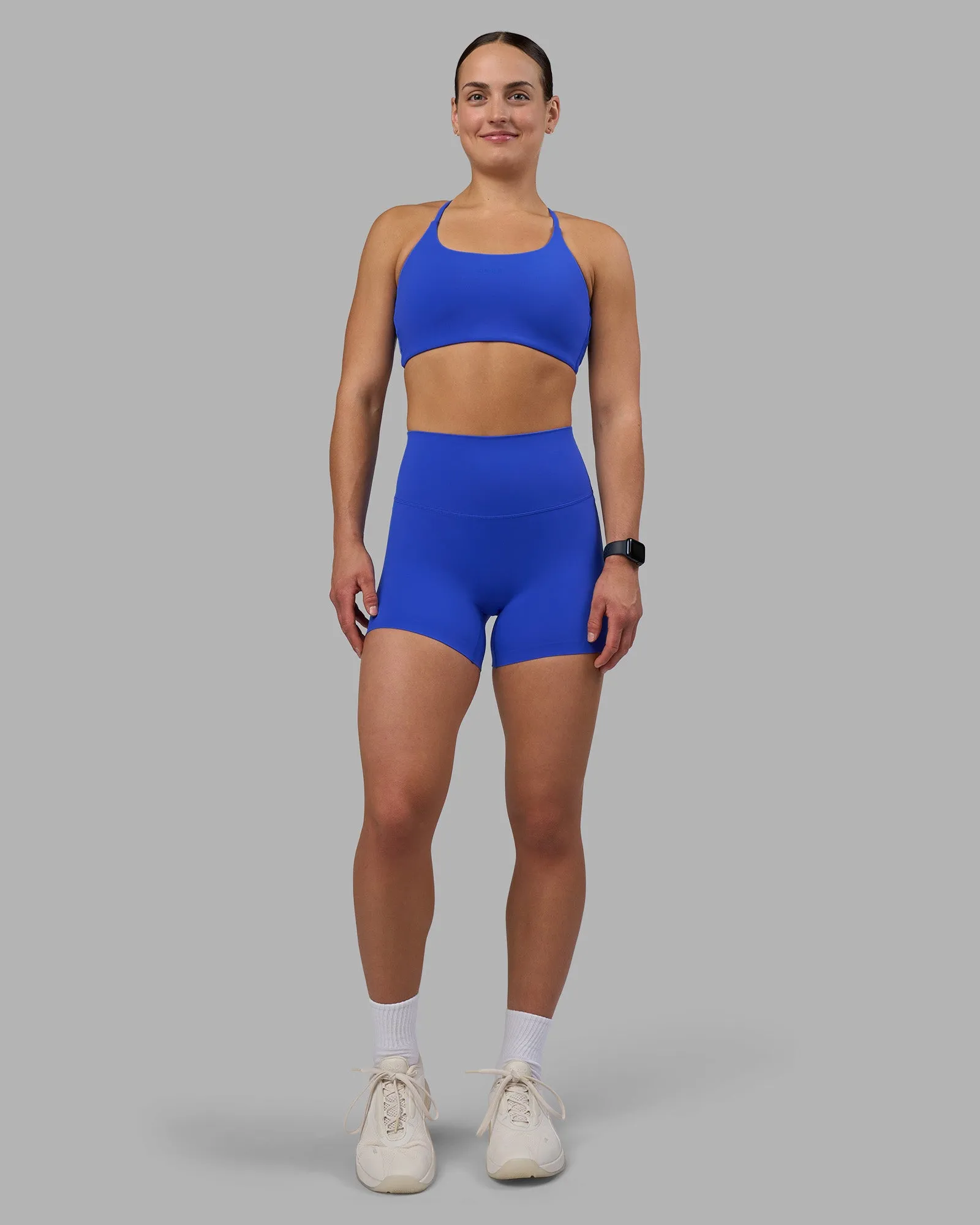 Elixir Ultra High-Rise 4" Short - Power Cobalt sold by LSKD product image thumbnail 2