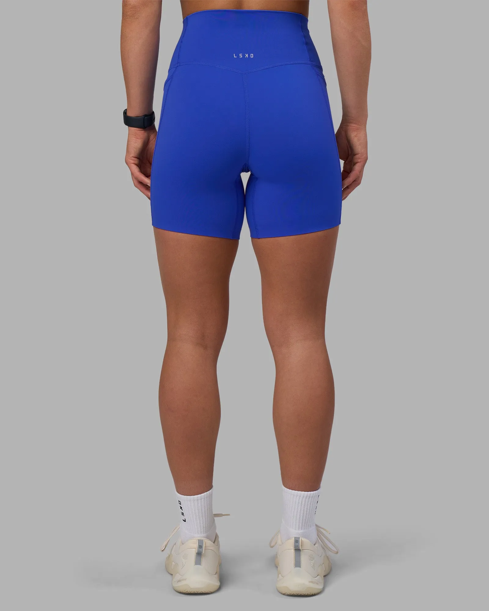 Elixir Ultra High-Rise 6" Short Pockets - Power Cobalt sold by LSKD product image thumbnail 4