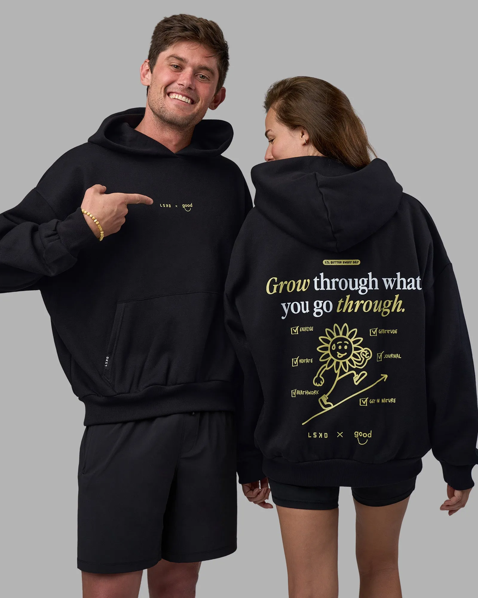 Good Human Factory Vol 2 Hoodie - Black sold by LSKD