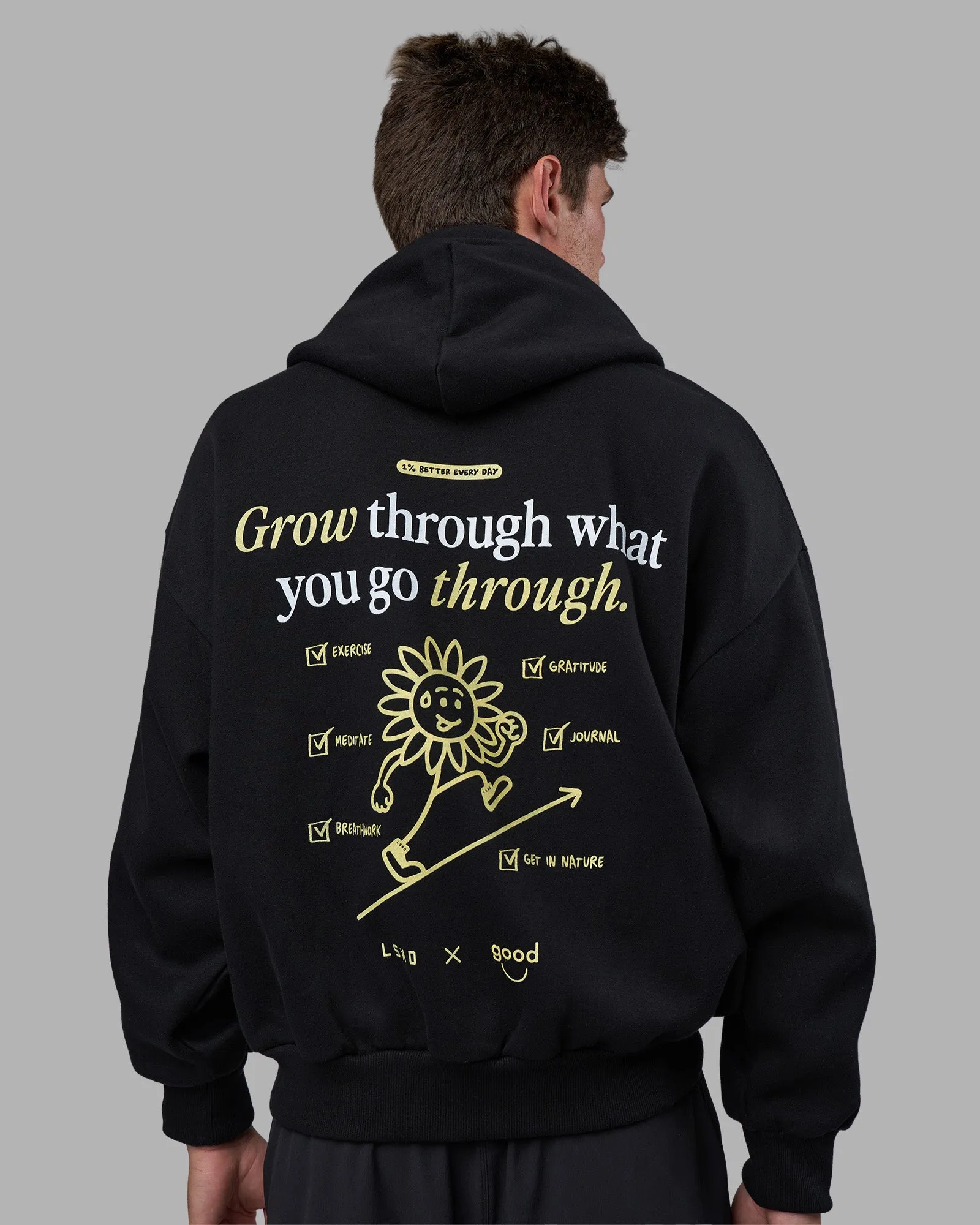 Good Human Factory Vol 2 Hoodie - Black sold by LSKD product image thumbnail 4