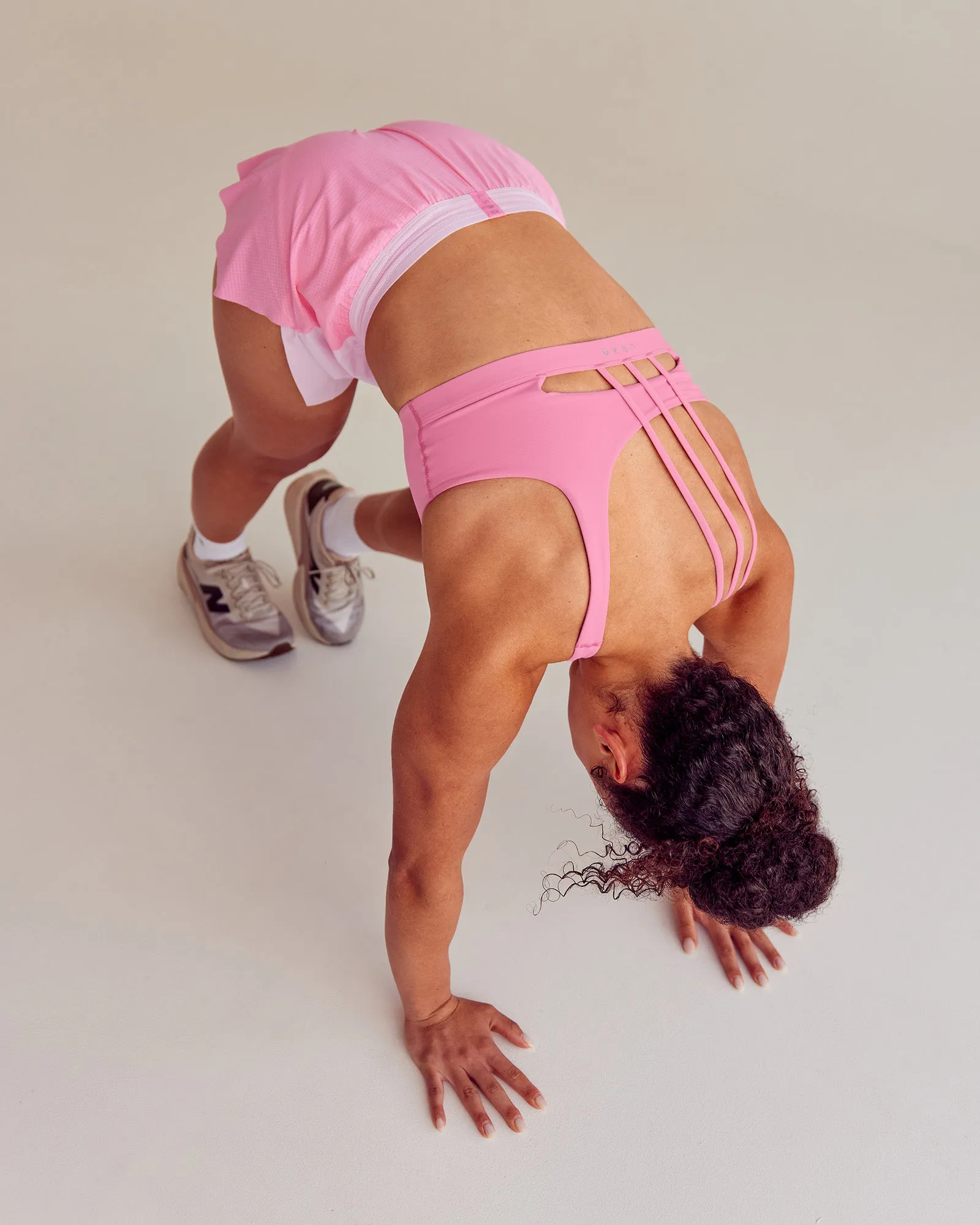 Galvanise Sports Bra 2.0 - Candy Pink sold by LSKD product image thumbnail 4