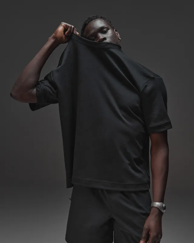 AfterDark ZeroCrease Oversized Tee - Black made by LSKD