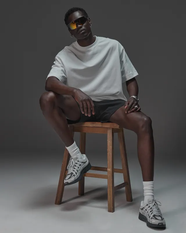 AfterDark ZeroCrease Oversized Tee - White sold by LSKD