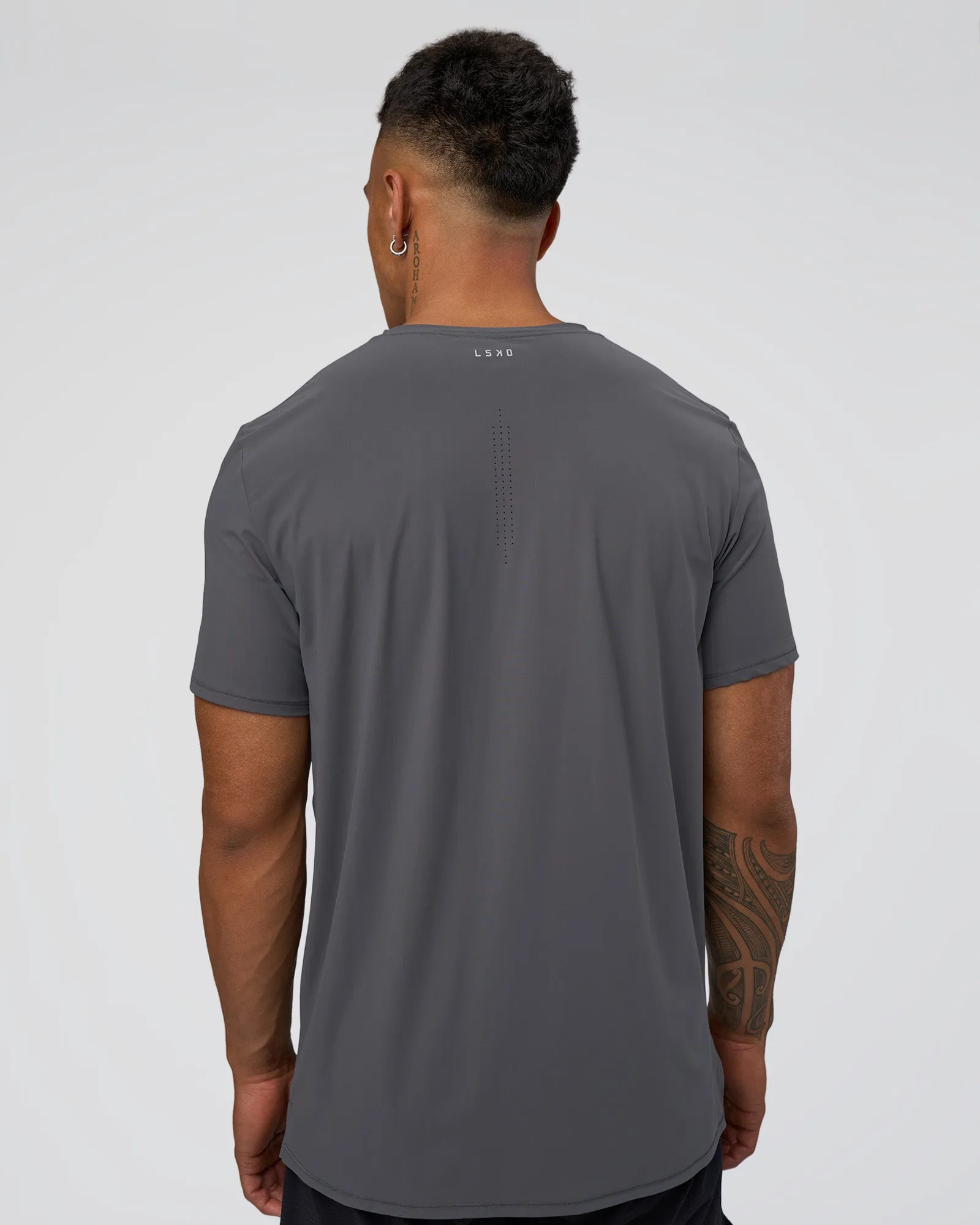 Cadence Tee - Dark Storm sold by LSKD product image thumbnail 3