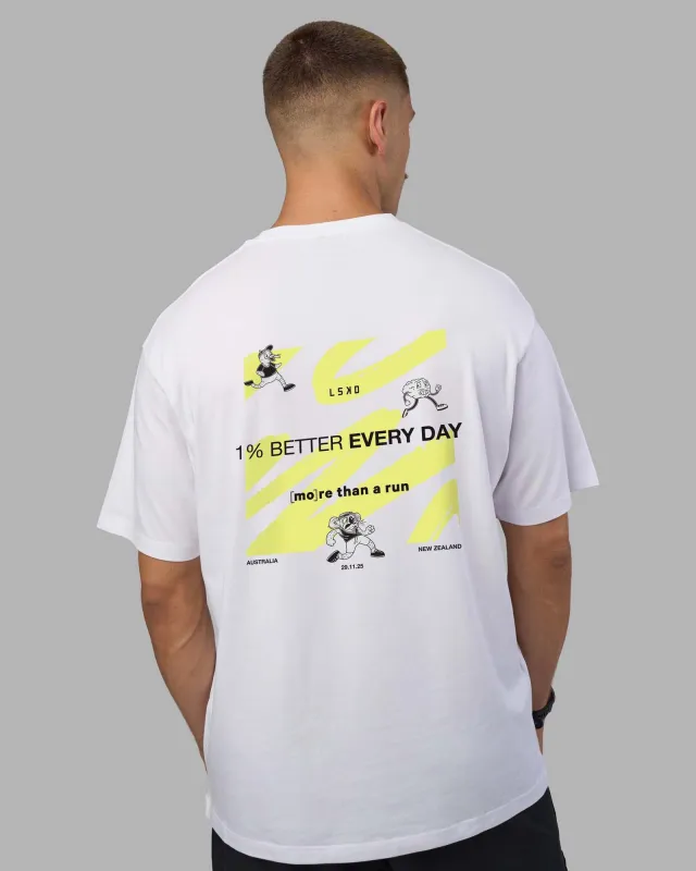 MTAR FLXCotton Oversized Tee - White sold by LSKD