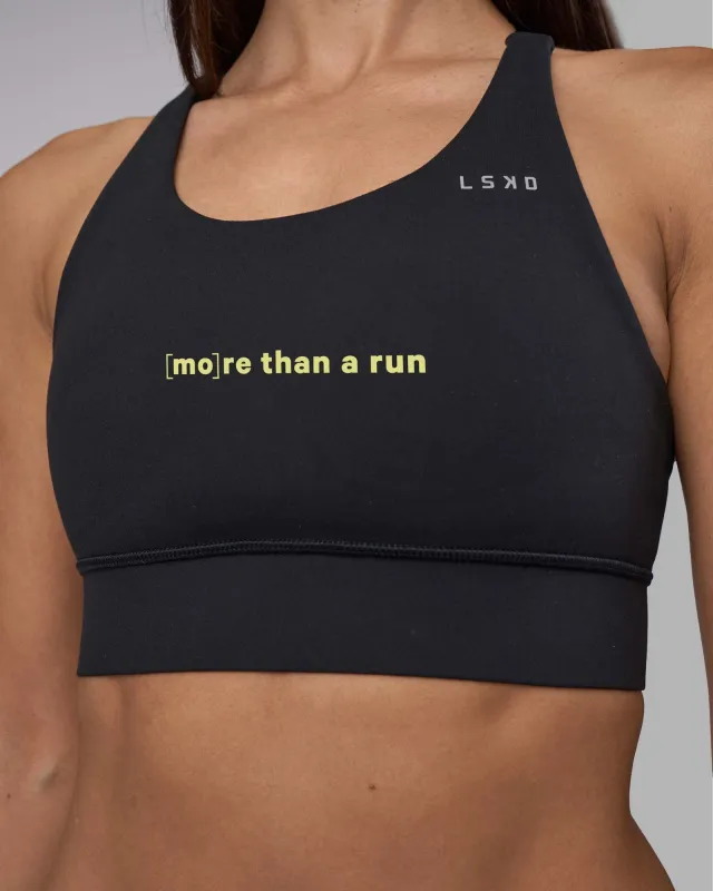 MTAR Accelerate Sports Bra - Black sold by LSKD