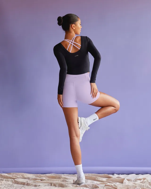 Effortless Long Sleeve Top - Black sold by LSKD