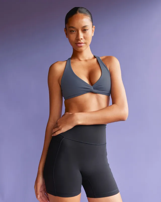 Aspire Twist Sports Bra - Night Shadow sold by LSKD