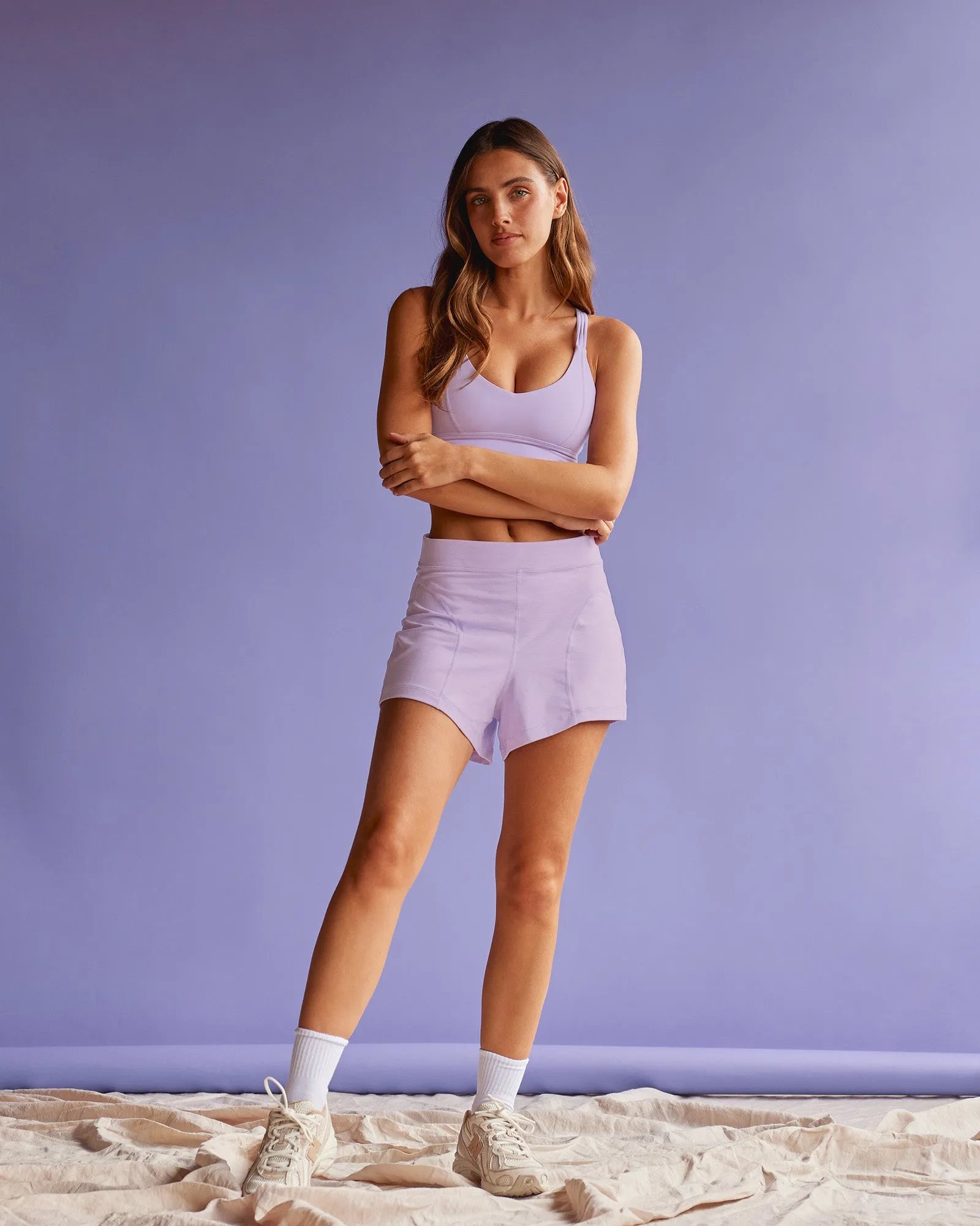 Movement CloudFLX 3" Short - Orchid Bloom Marl sold by LSKD product image thumbnail 4