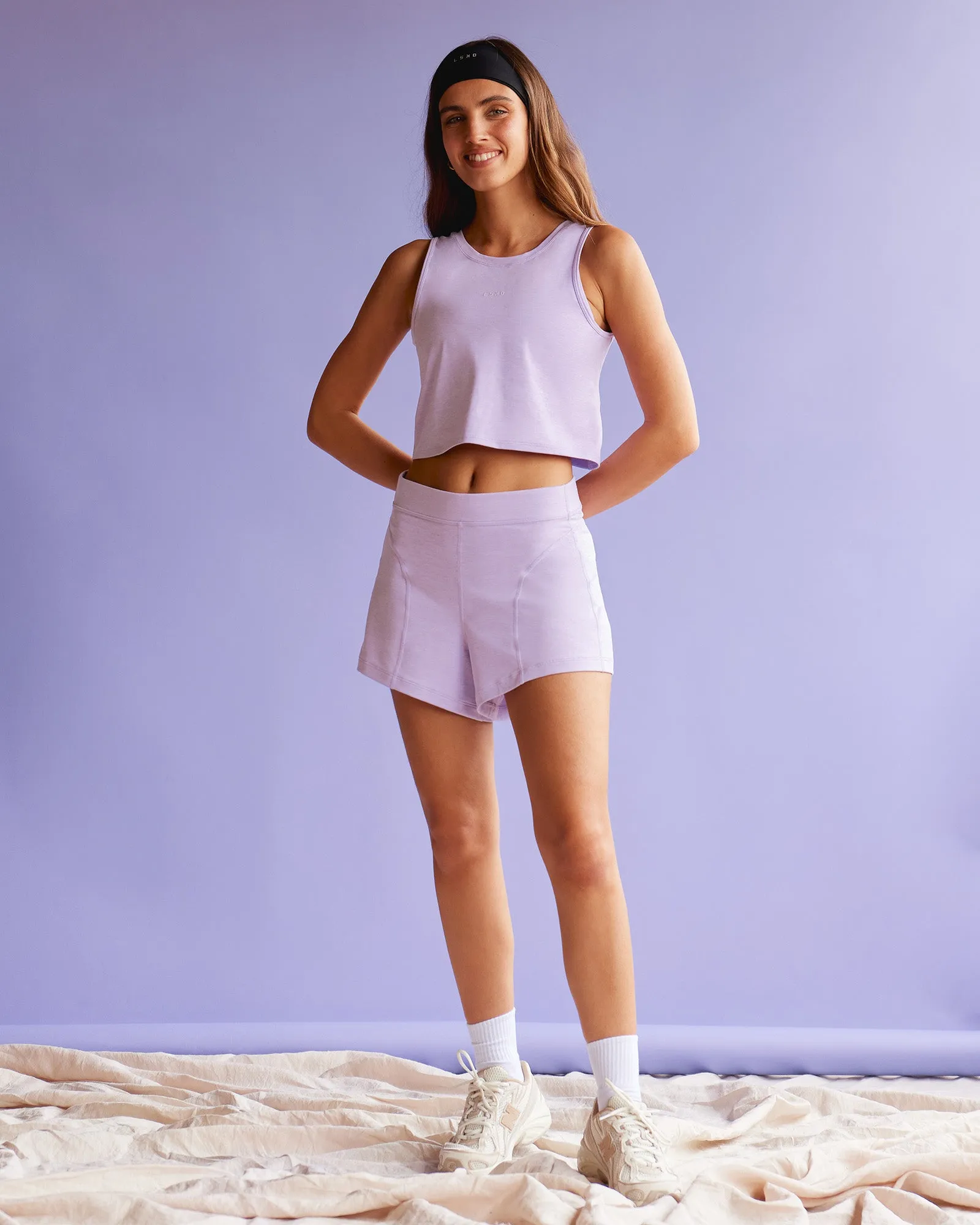 Movement CloudFLX 3" Short - Orchid Bloom Marl sold by LSKD product image thumbnail 2