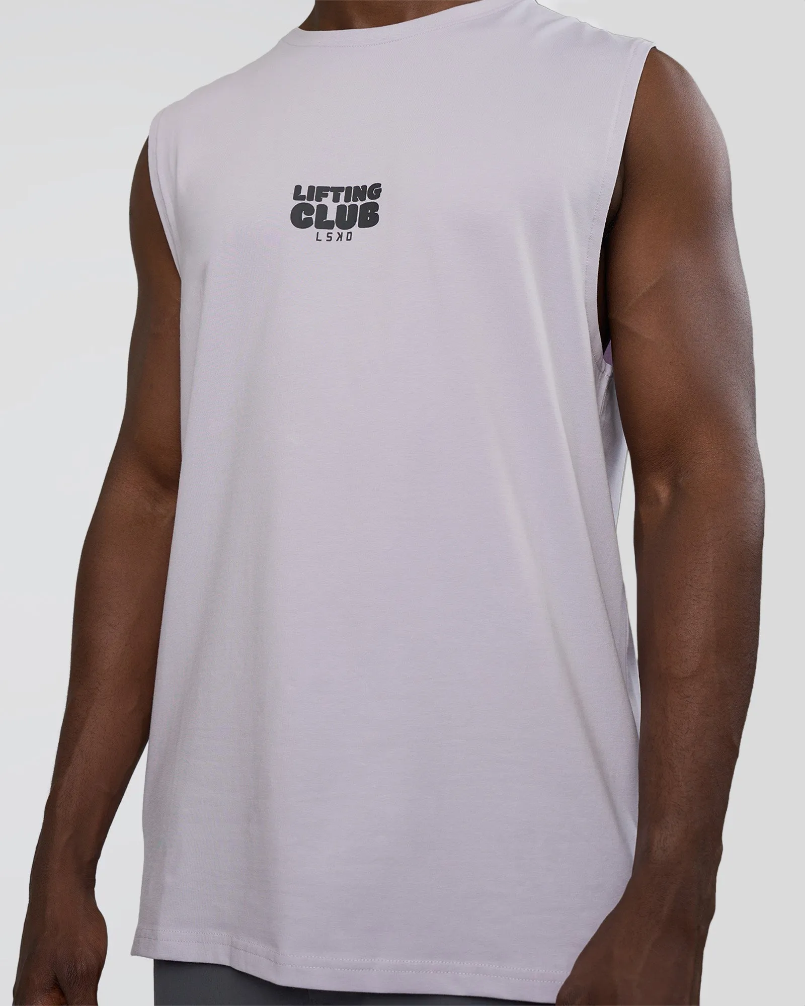 Kettle-B FLXCotton Muscle Tank - Galactic Lilac-Black sold by LSKD product image thumbnail 3