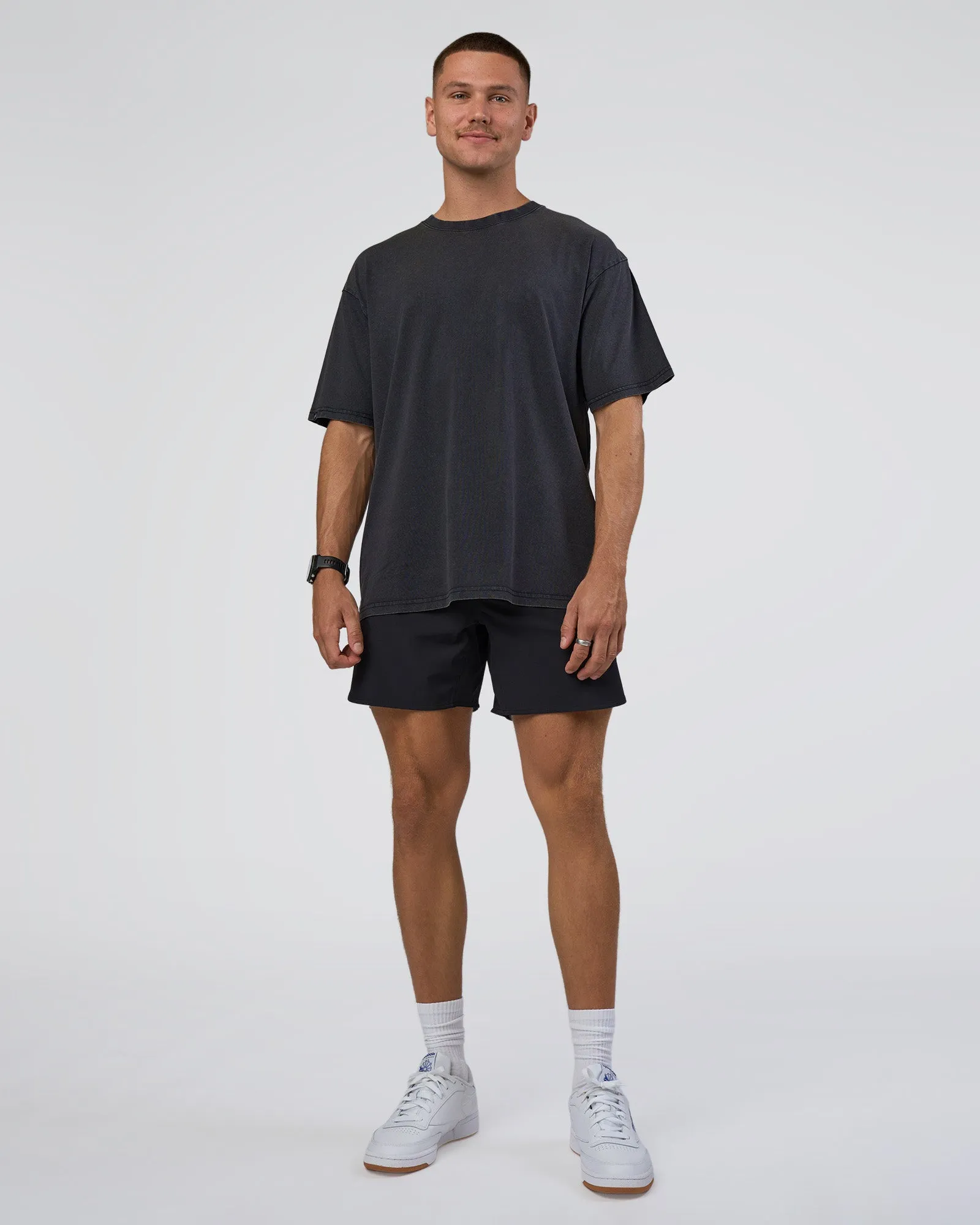 Lifting Club FLXCotton Tee Oversize - Black Washed sold by LSKD product image thumbnail 3